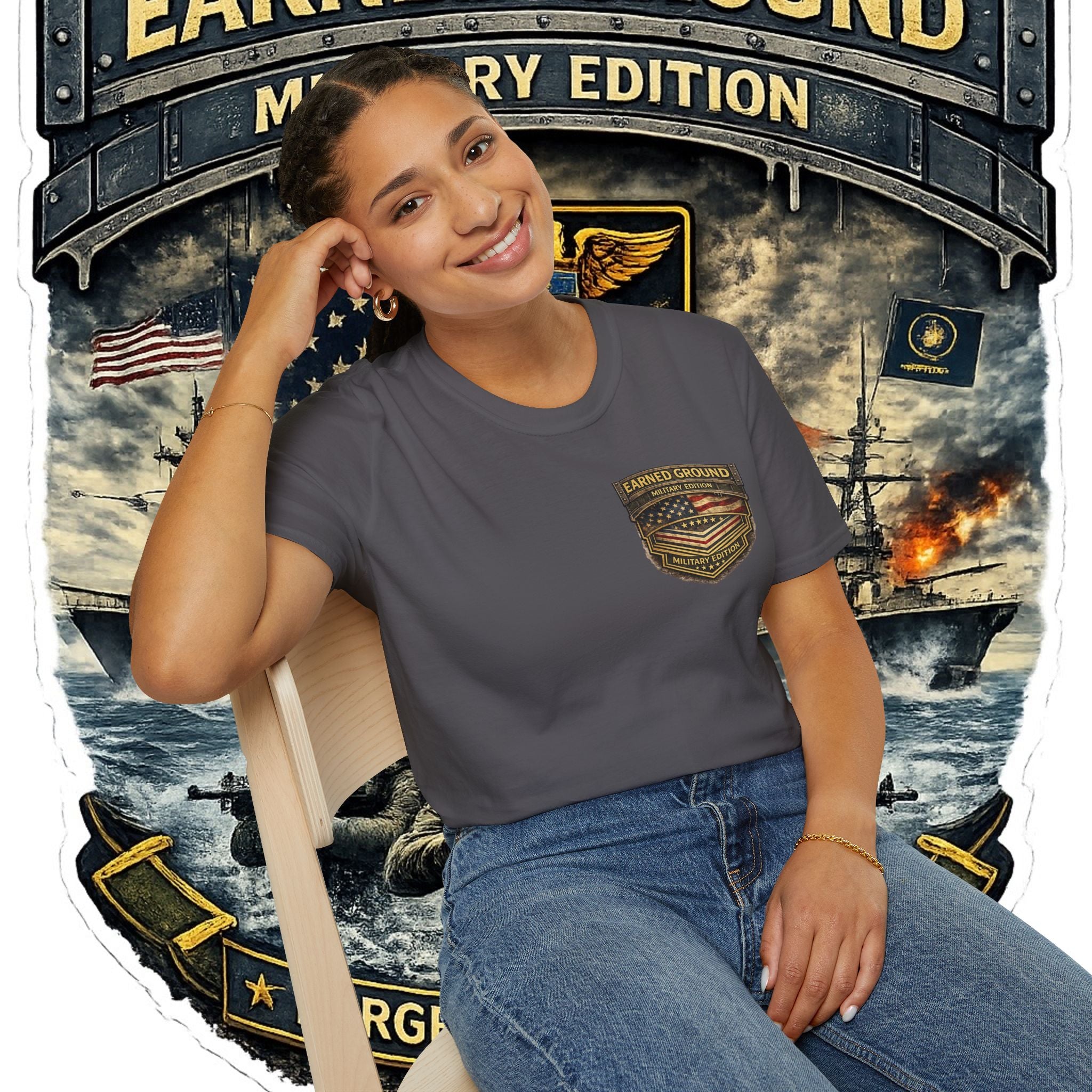 EARNED GROUND MILITARY "NAVY" EDITION