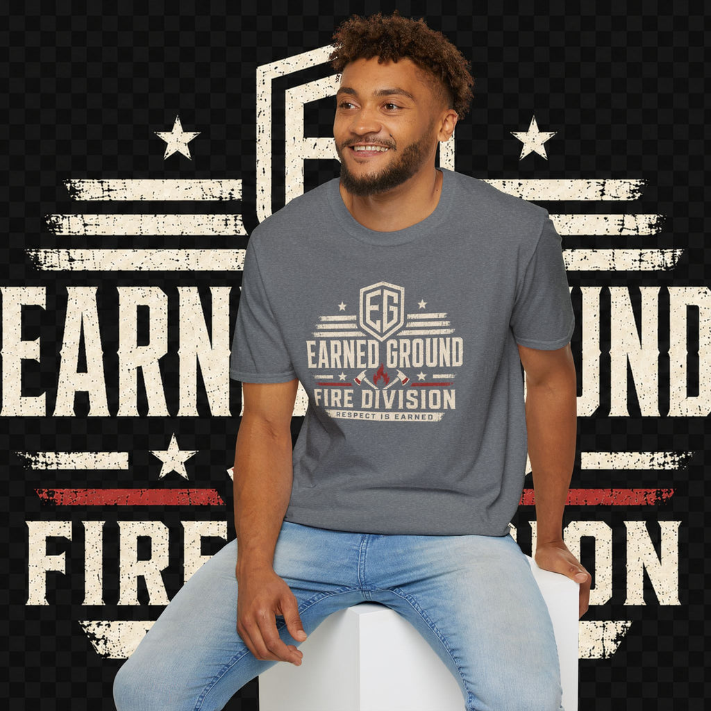 Earned Ground Fire Division T‑Shirt