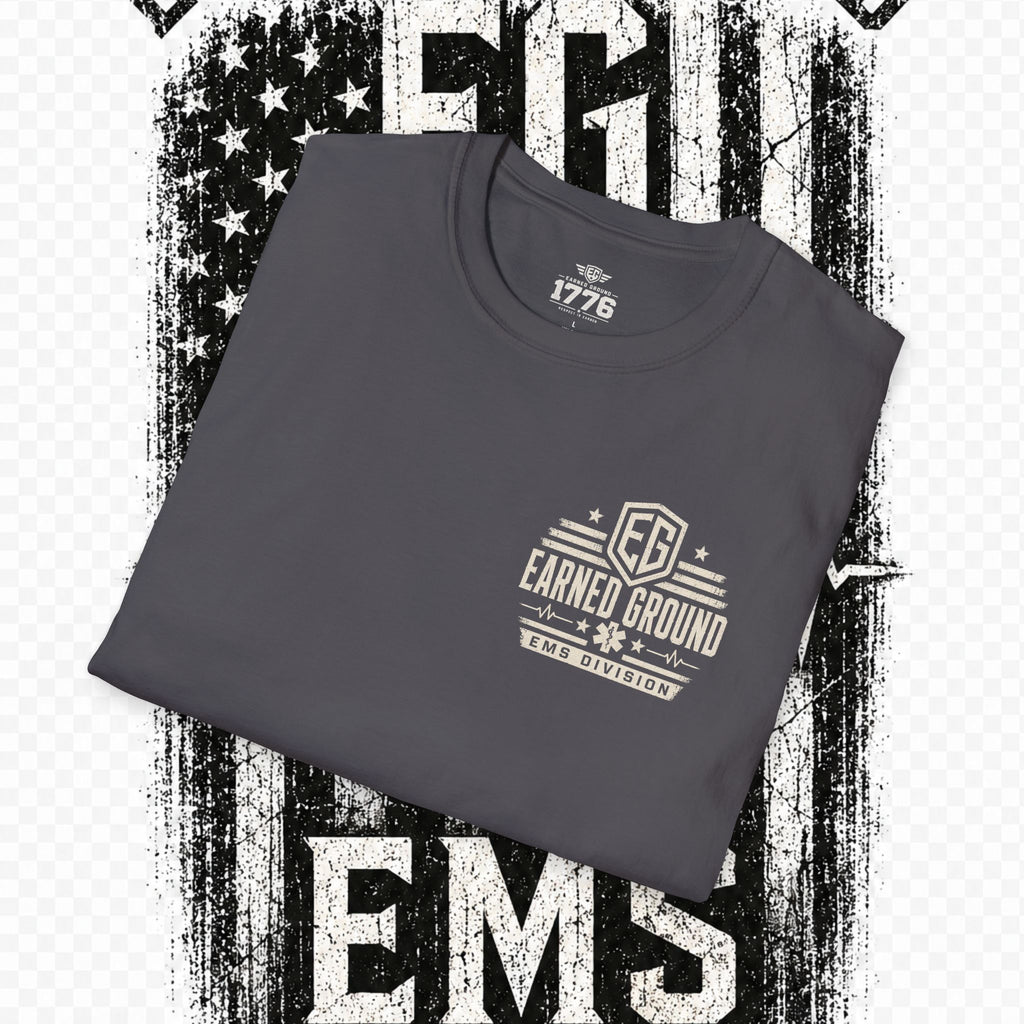 EARNED GROUND EMS DIVISON Heritage T-Shirt -