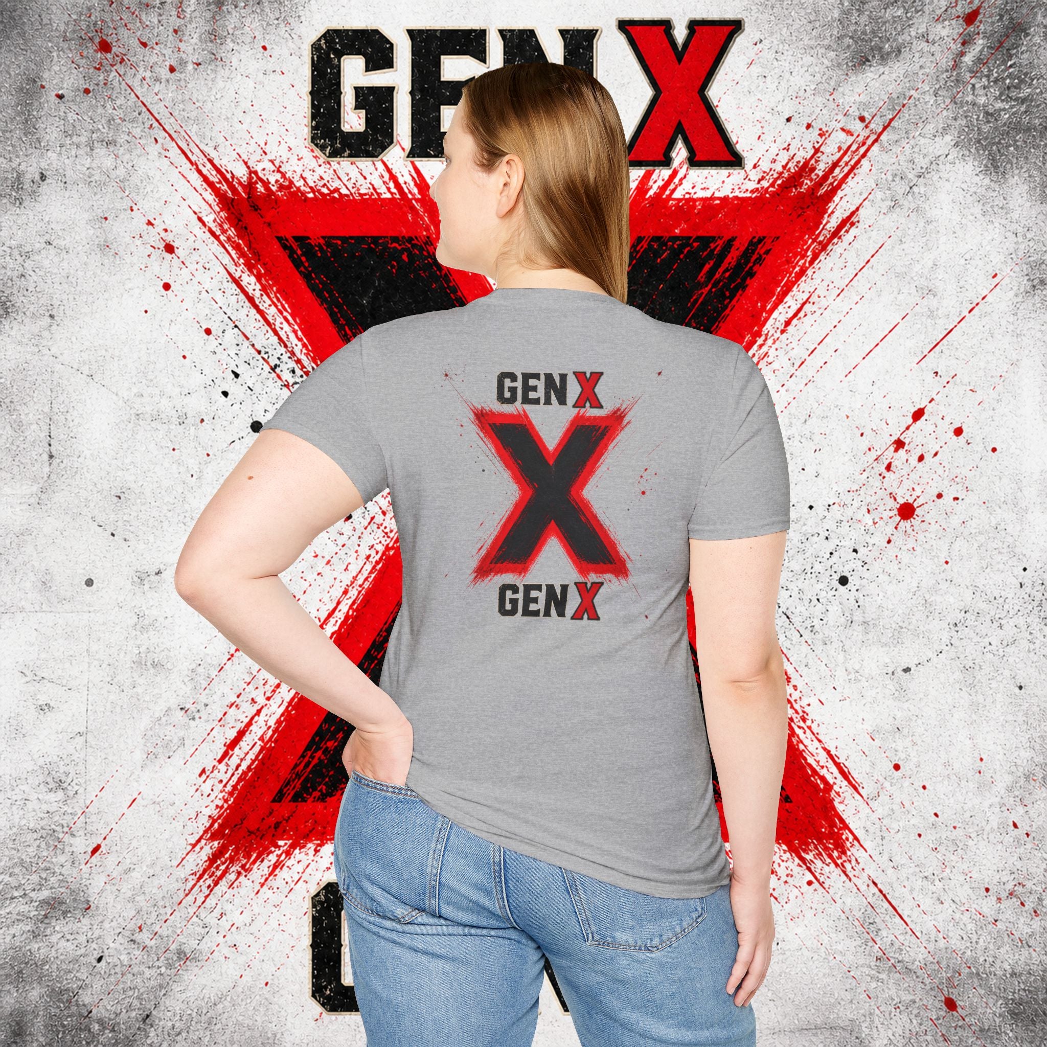 EARNED GROUD Gen X 1965–1980 Retro Logo T-Shirt