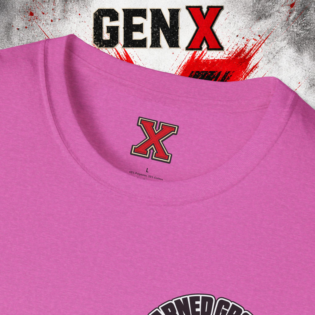 EARNED GROUD Gen X 1965–1980 Retro Logo T-Shirt