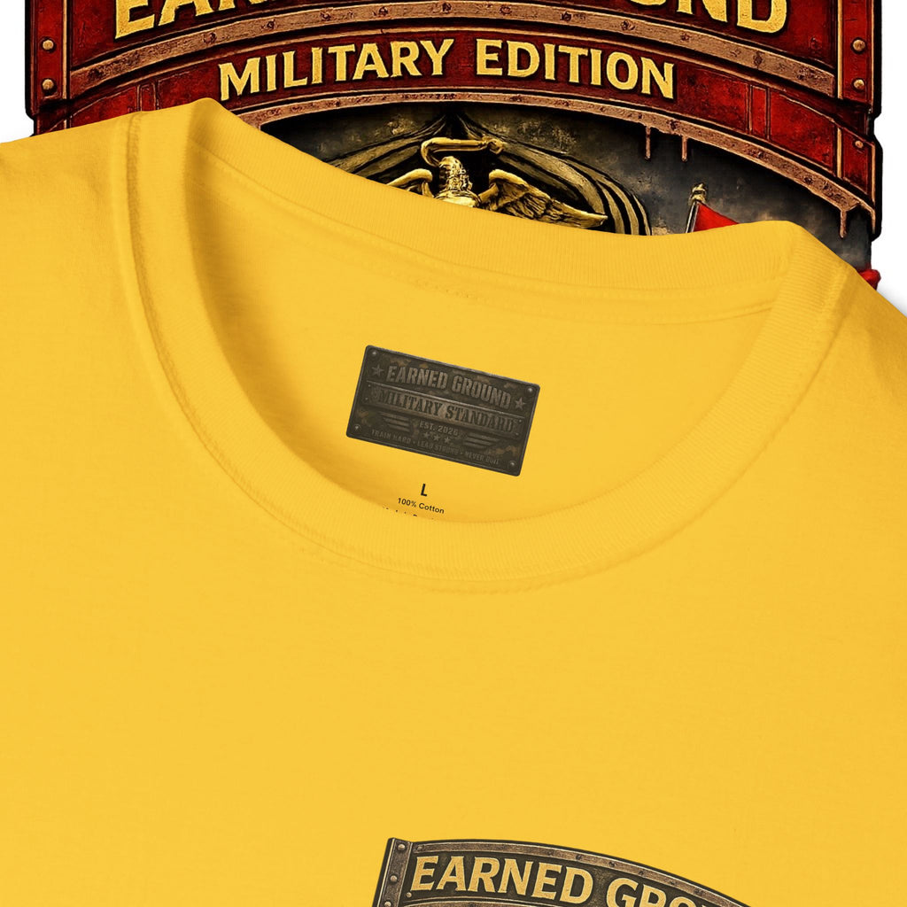 Earned Ground Military Edition USMC — USMC Military Tribute Pocket Tee