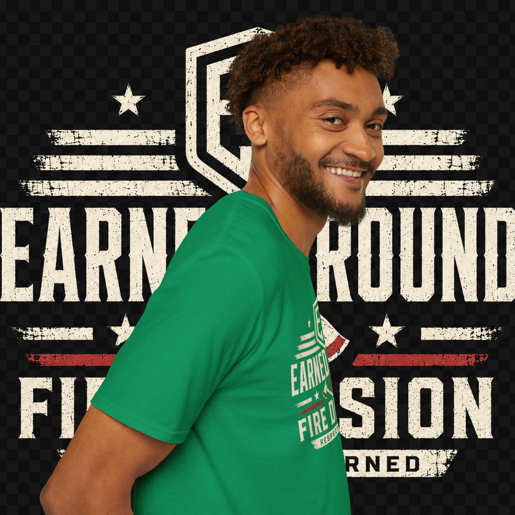 Earned Ground Fire Division T‑Shirt