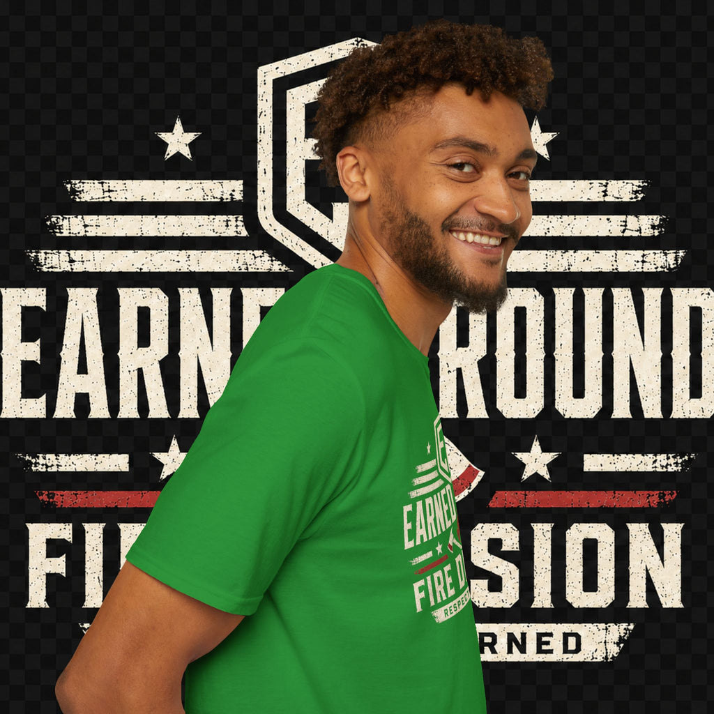 Earned Ground Fire Division T‑Shirt