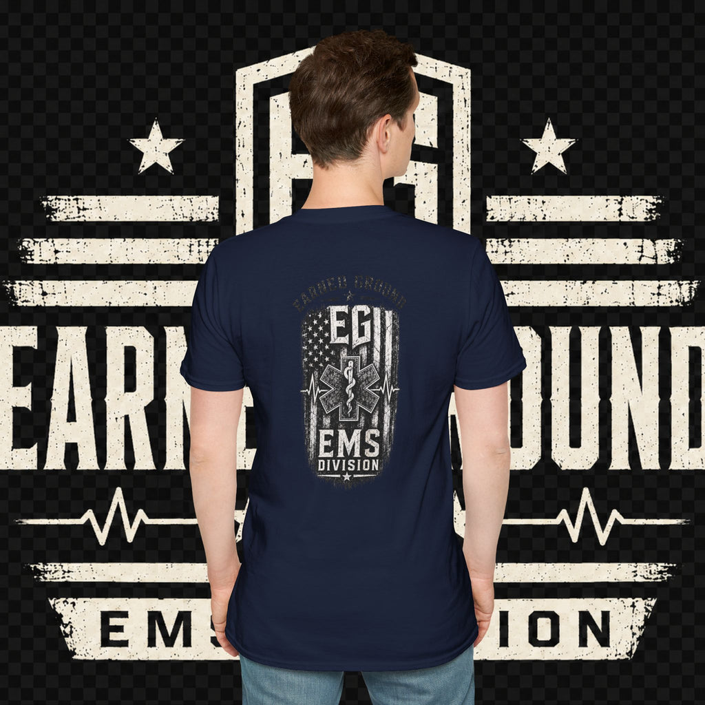EARNED GROUND EMS DIVISON Heritage T-Shirt -