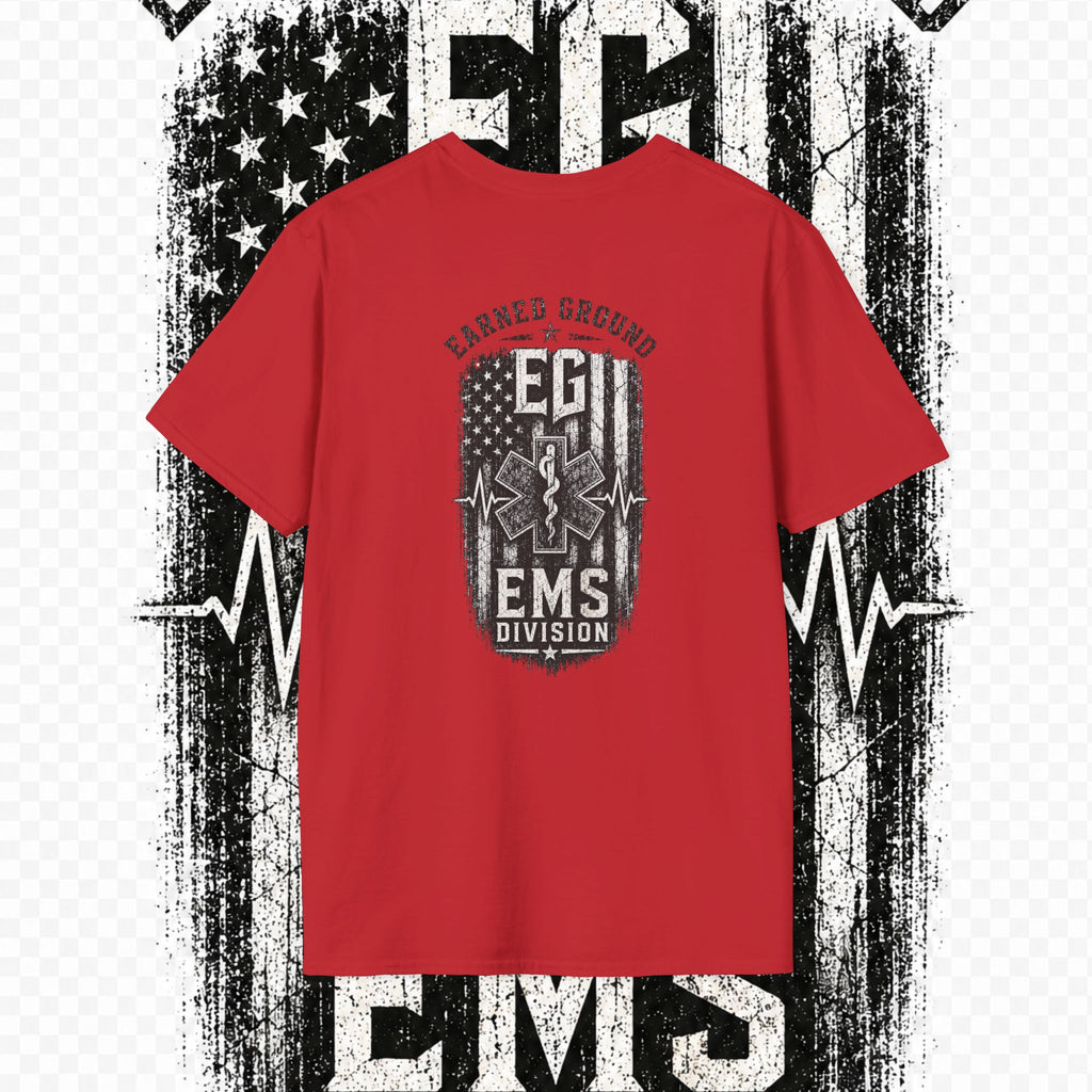 EARNED GROUND EMS DIVISON Heritage T-Shirt -