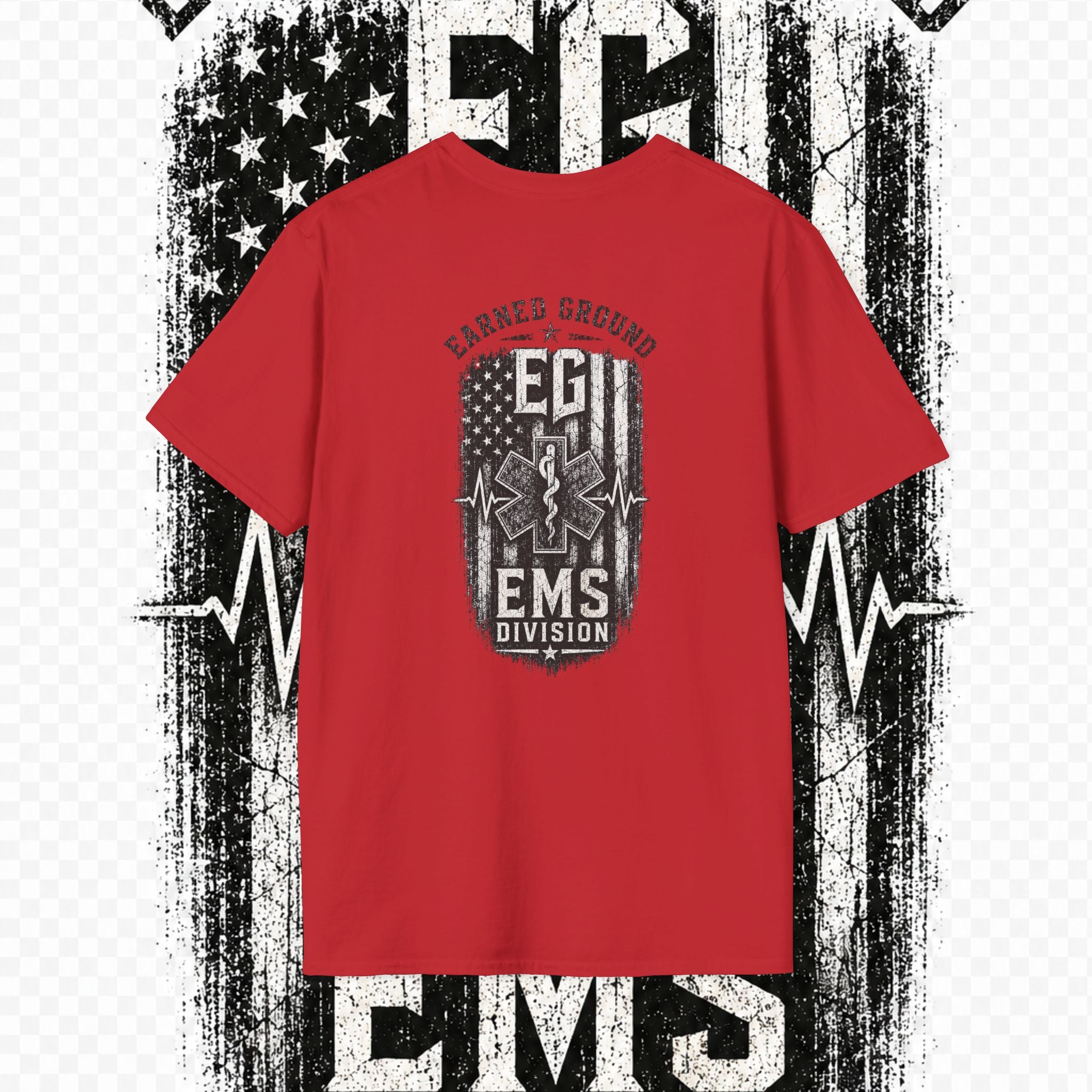 EARNED GROUND EMS DIVISON Heritage T-Shirt -