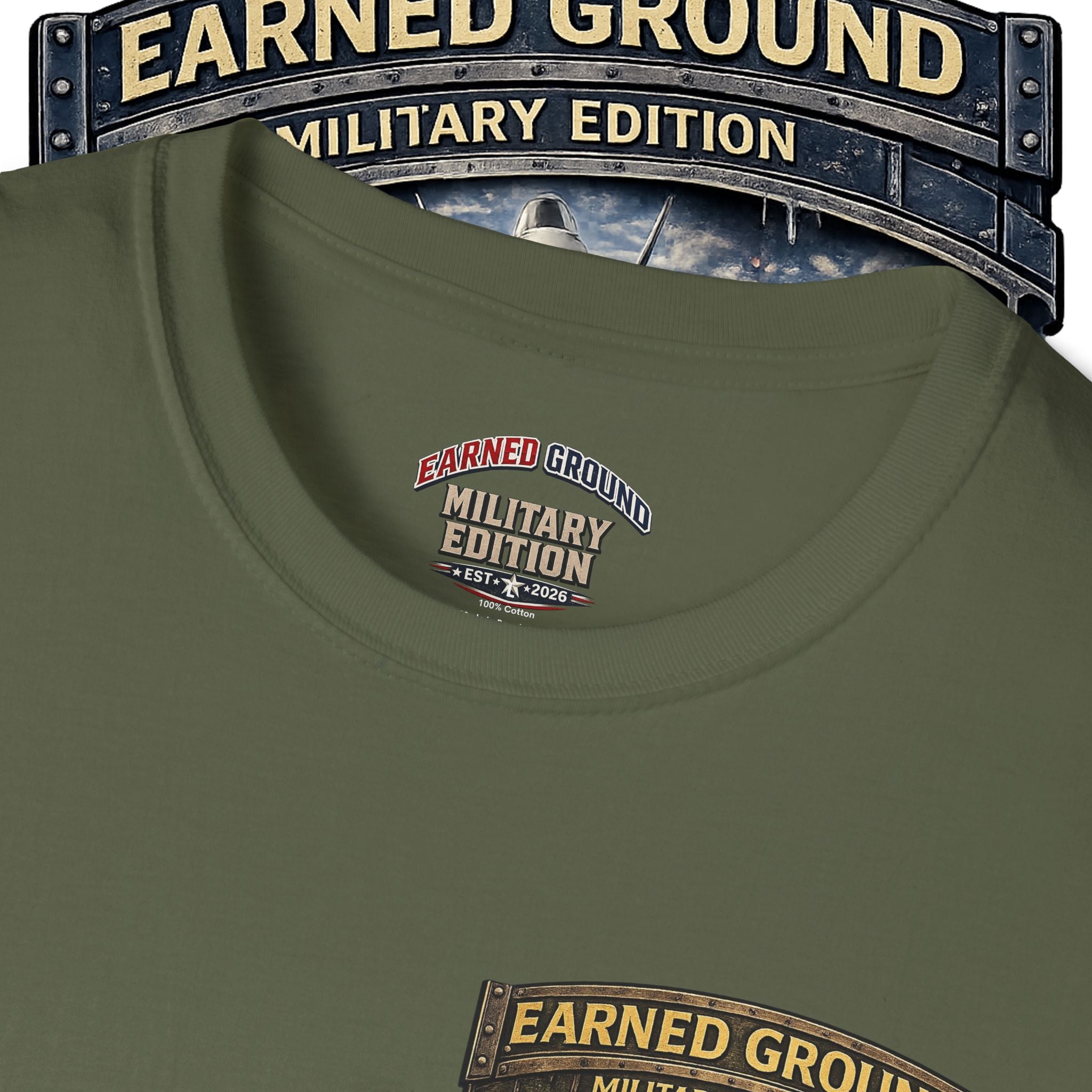EARNED GROUND AIR FORCE EDITION---"FLY HIGH" AIR FORCE EDITION