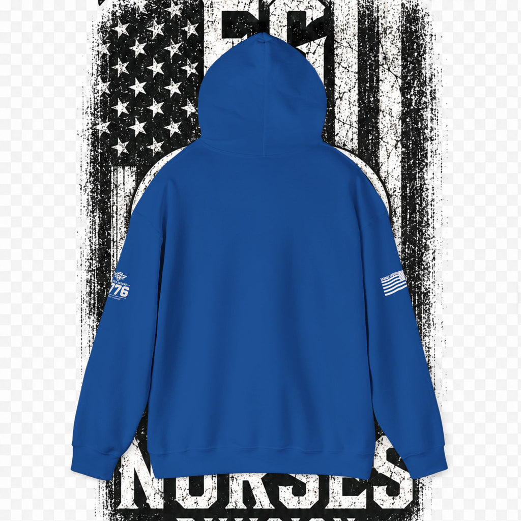 Earned Ground Nurses Division Hoodie — Nurse Tribute Pullover