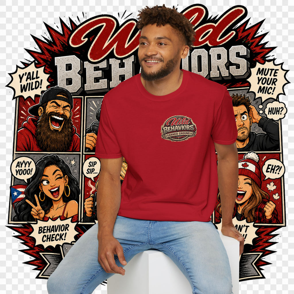 Earned Ground-- "Wild Behaviors" Tee