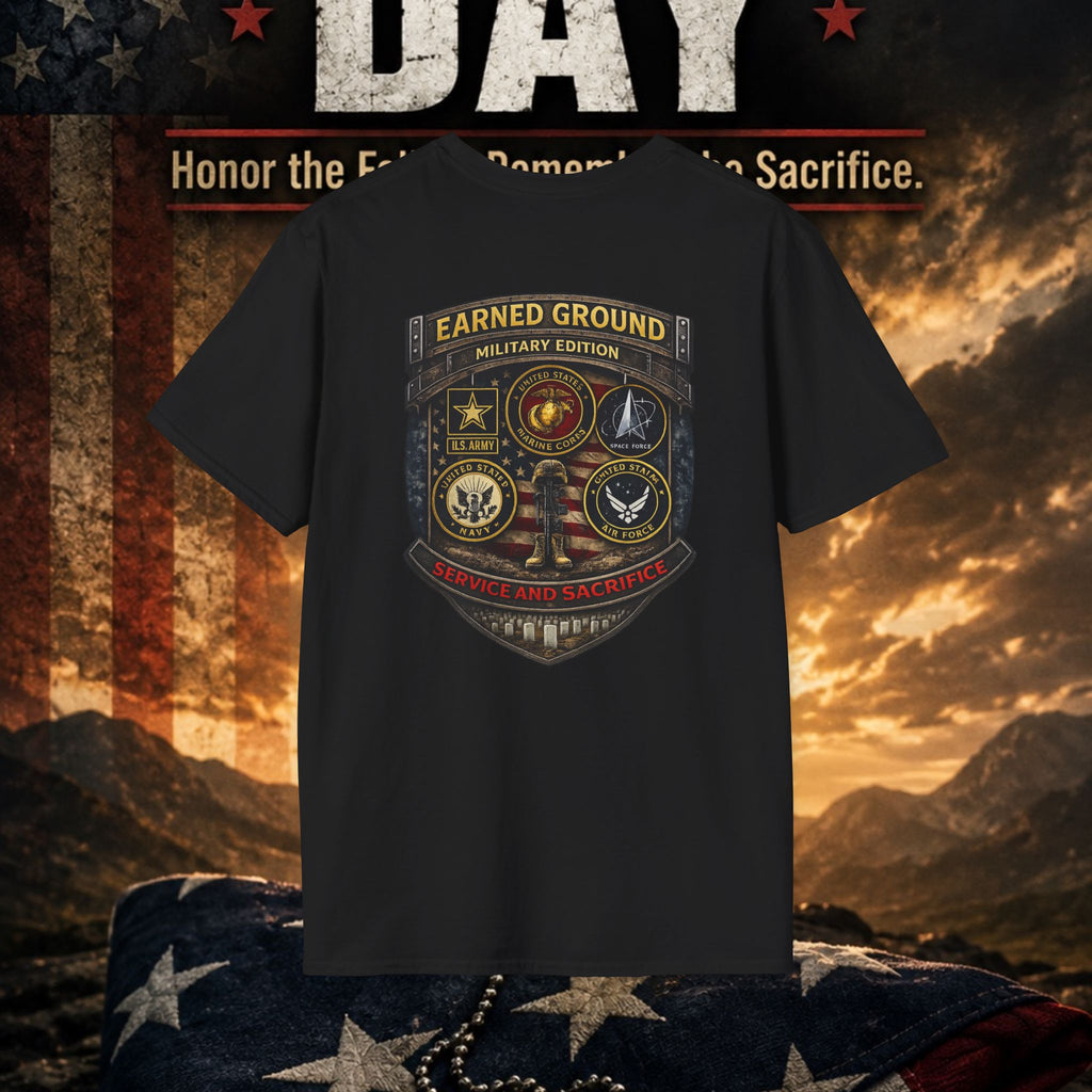 Earned Ground Military Divison — Honor Courage Sacrifice