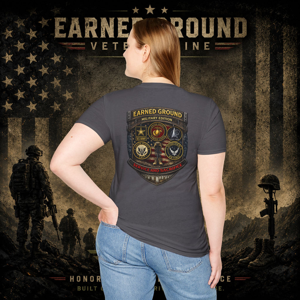 Earned Ground Military Divison — Honor Courage Sacrifice