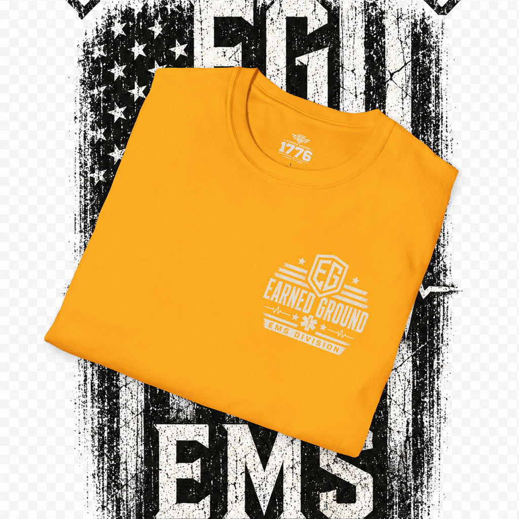EARNED GROUND EMS DIVISON Heritage T-Shirt -