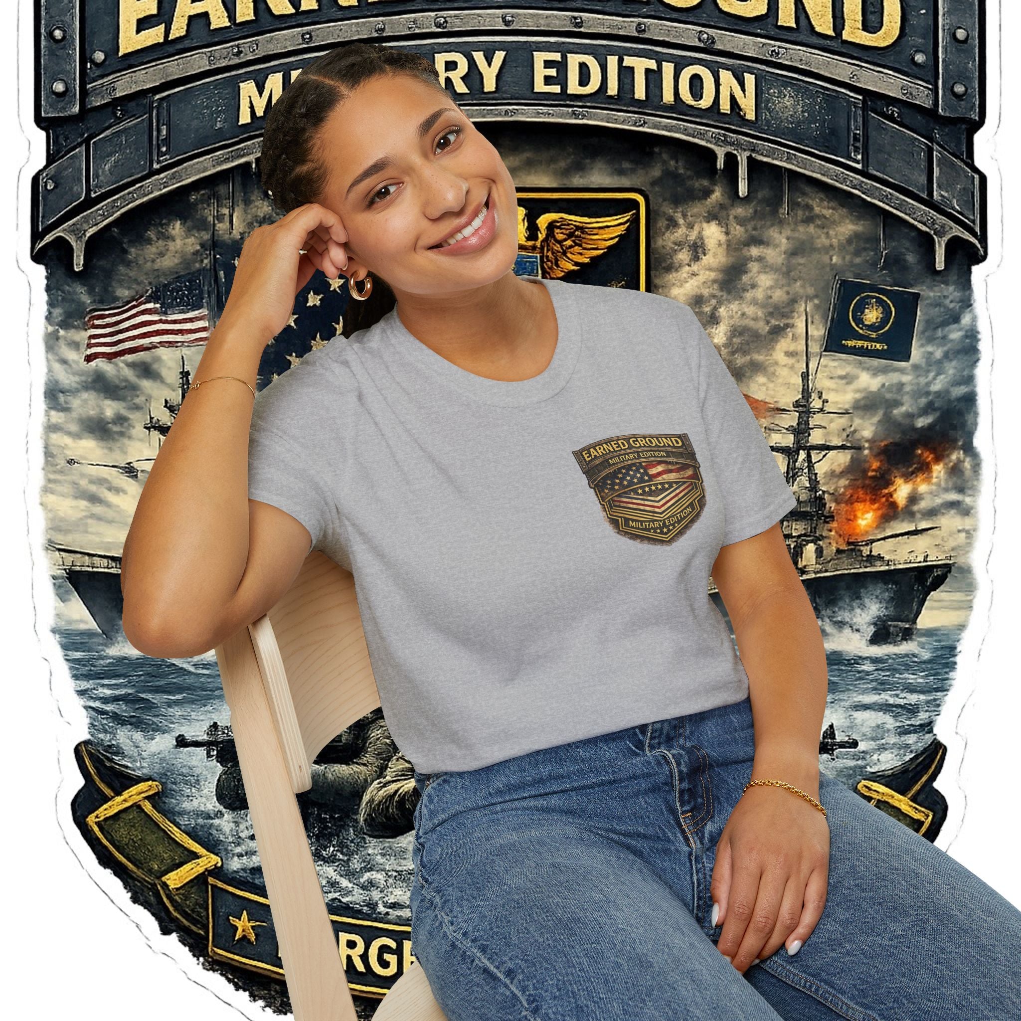 EARNED GROUND MILITARY "NAVY" EDITION