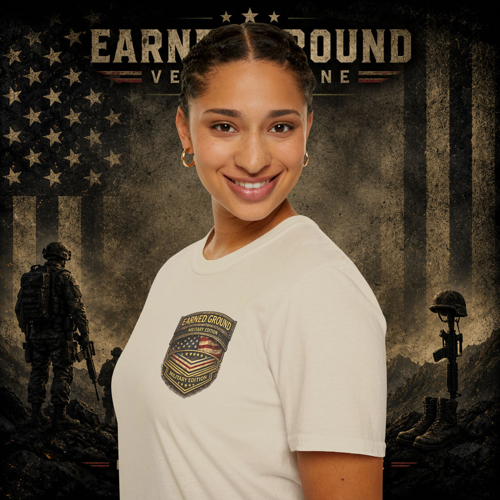 Earned Ground Military Divison — Honor Courage Sacrifice