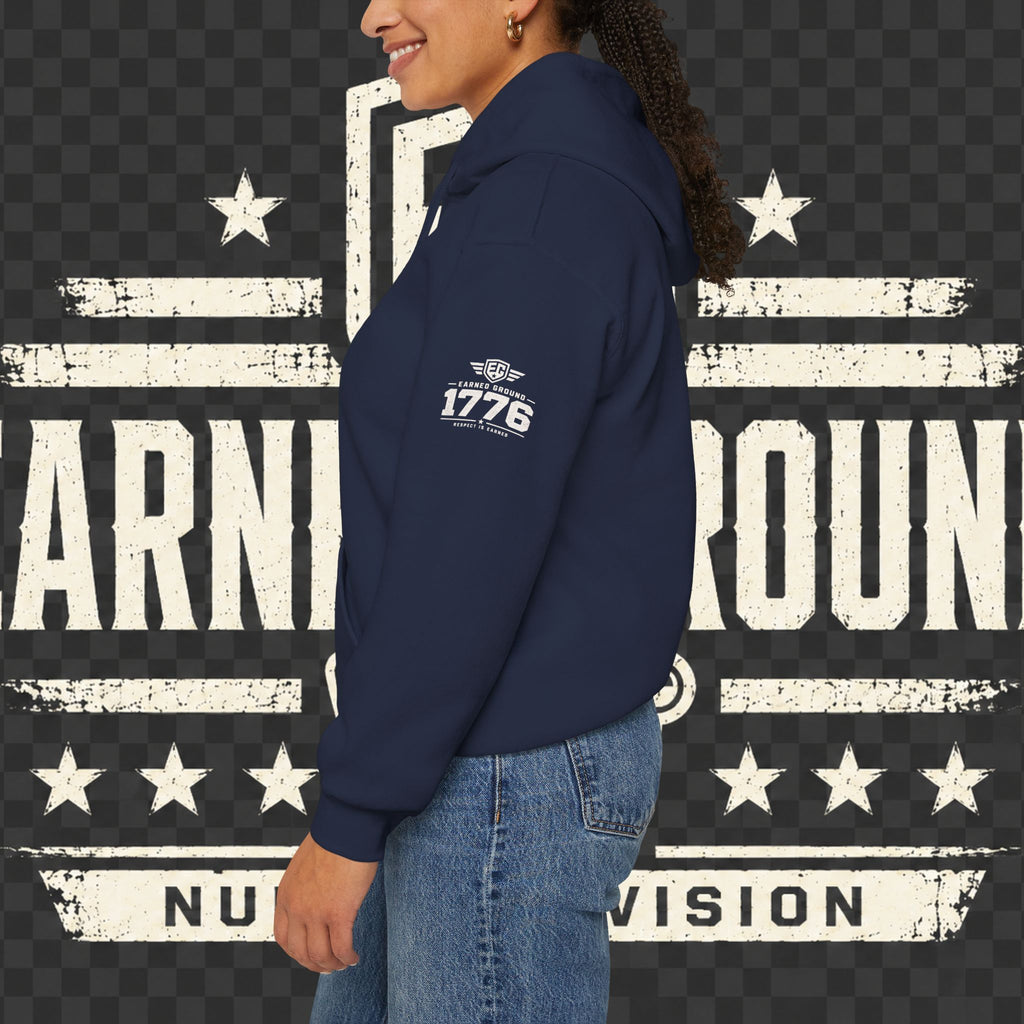 Earned Ground Nurses Division Hoodie — Nurse Tribute Pullover