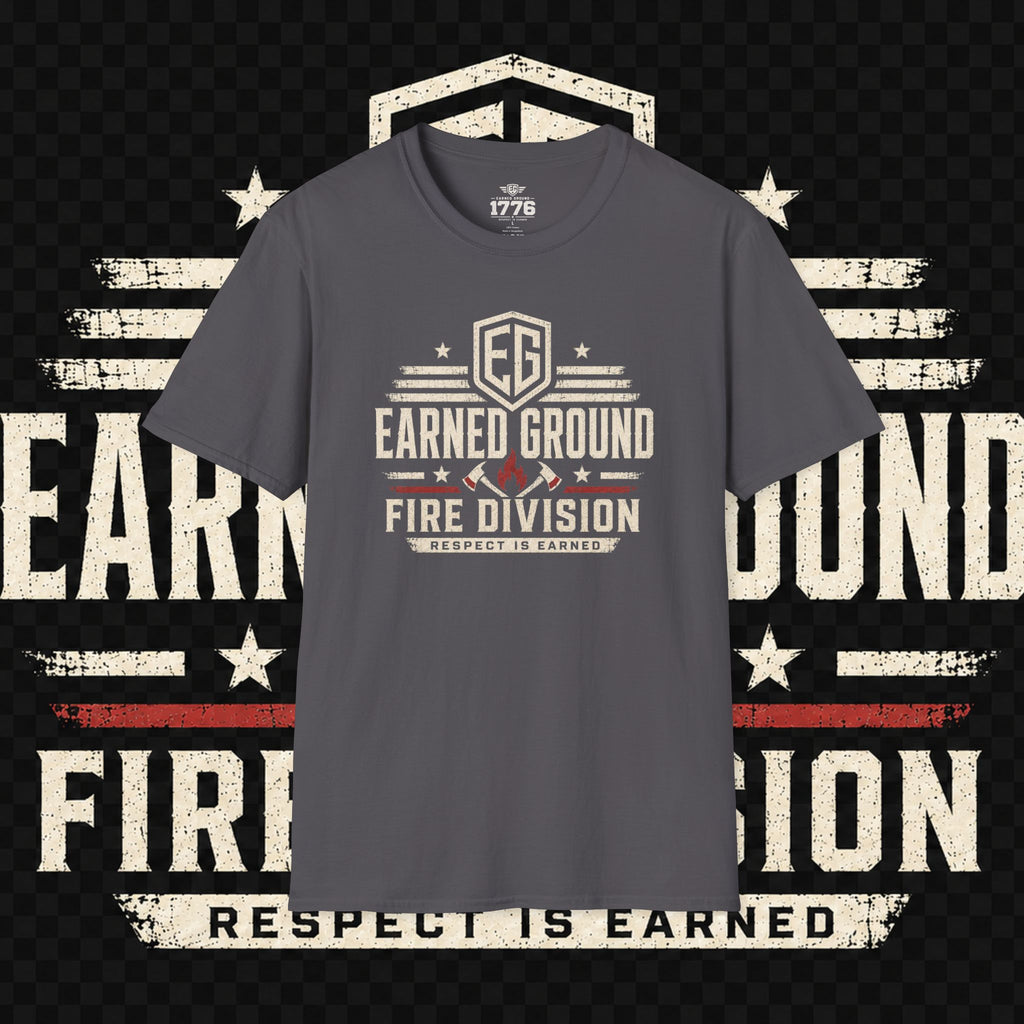 Earned Ground Fire Division T‑Shirt