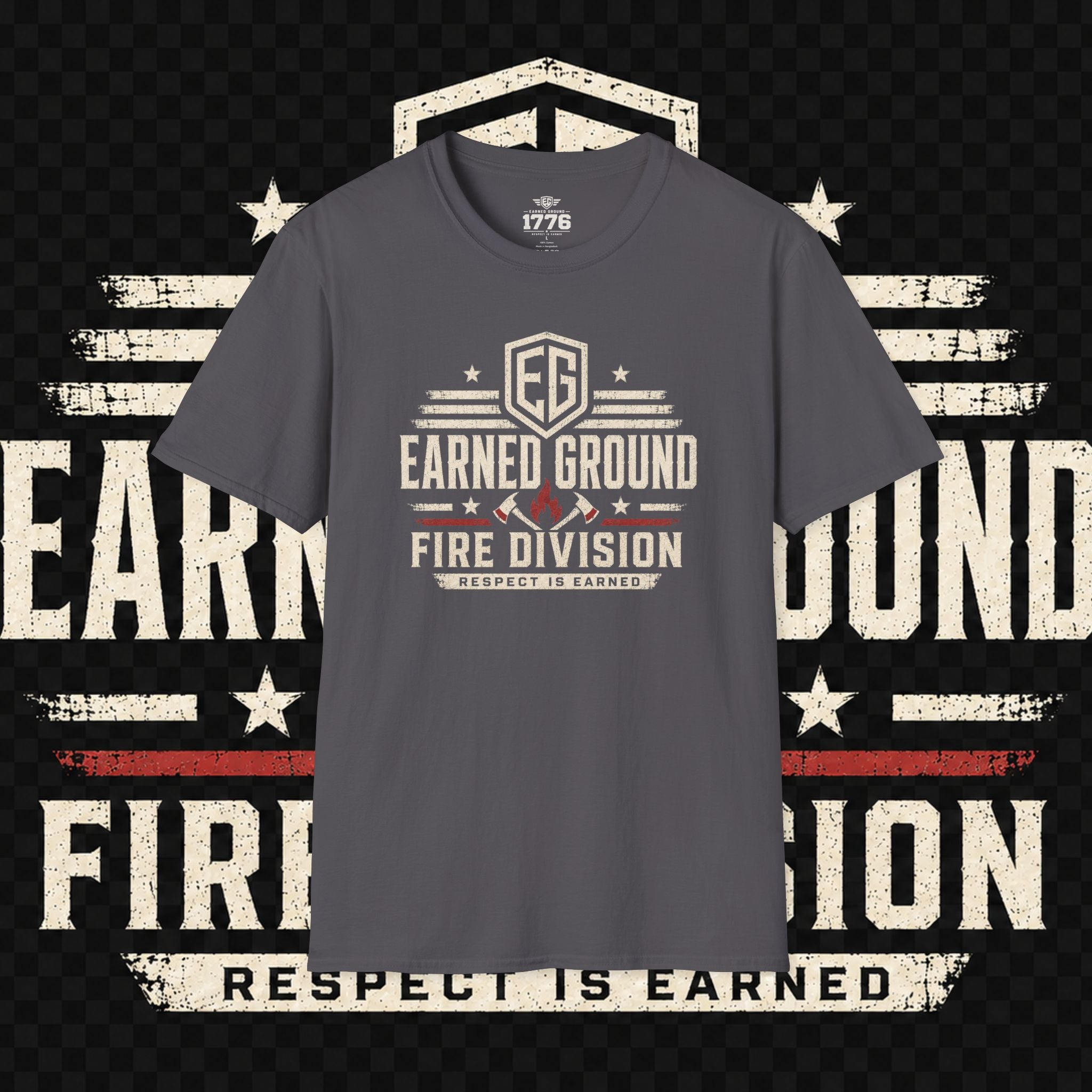 Earned Ground Fire Division T‑Shirt