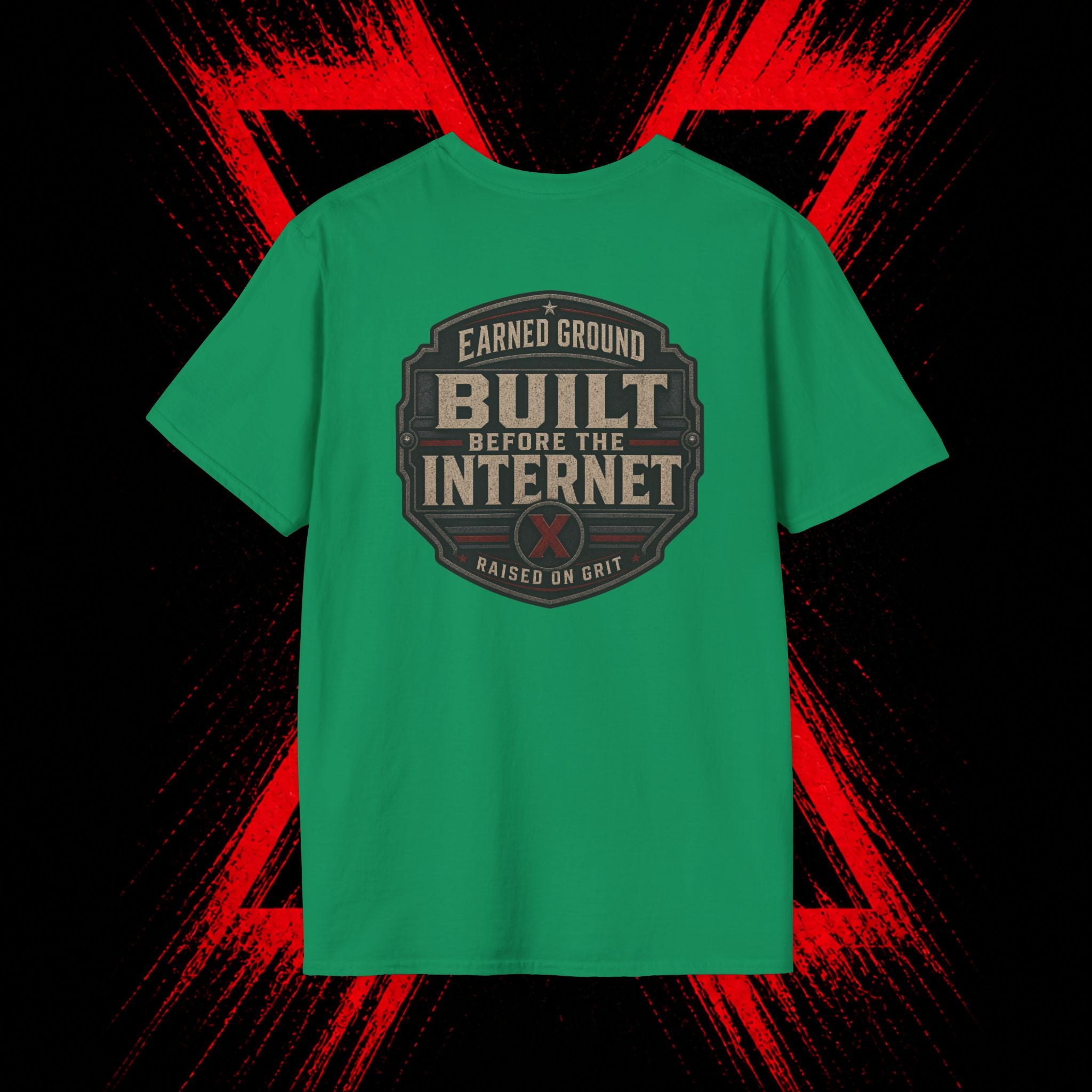 Earned Ground Gen X 1965–1980 Retro Vintage Tee— Gen X 1965–1980 Retro Vintage Tee