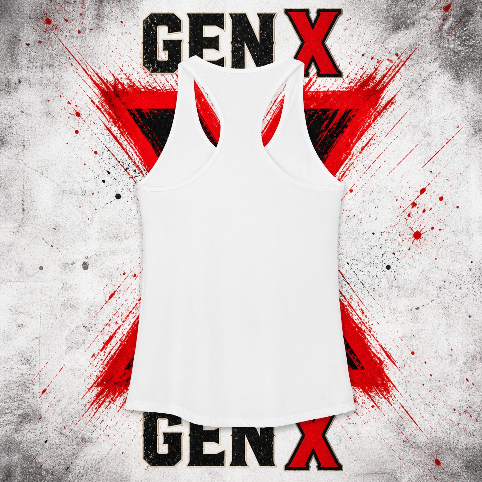 EARNED GROUND: GEN X FAFO FERAL 1965 - 1980 Racerback Tank