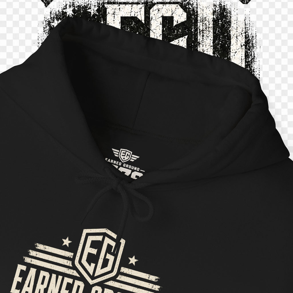 Earned Ground Blue Collar Hoodie – Blue Collar Division Hoodie