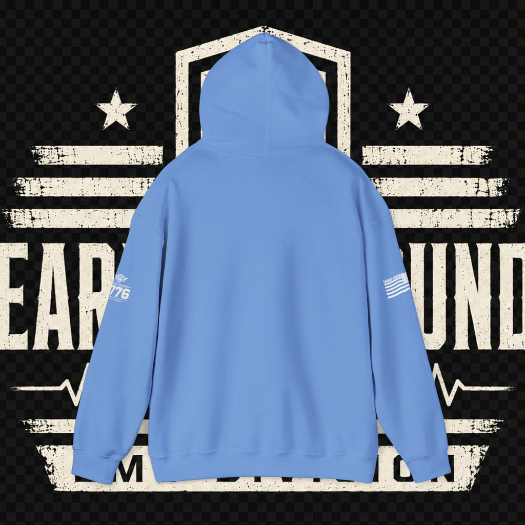 Earned Ground EMS Division Hoodie — Paramedic / EMT Tribute Pullover