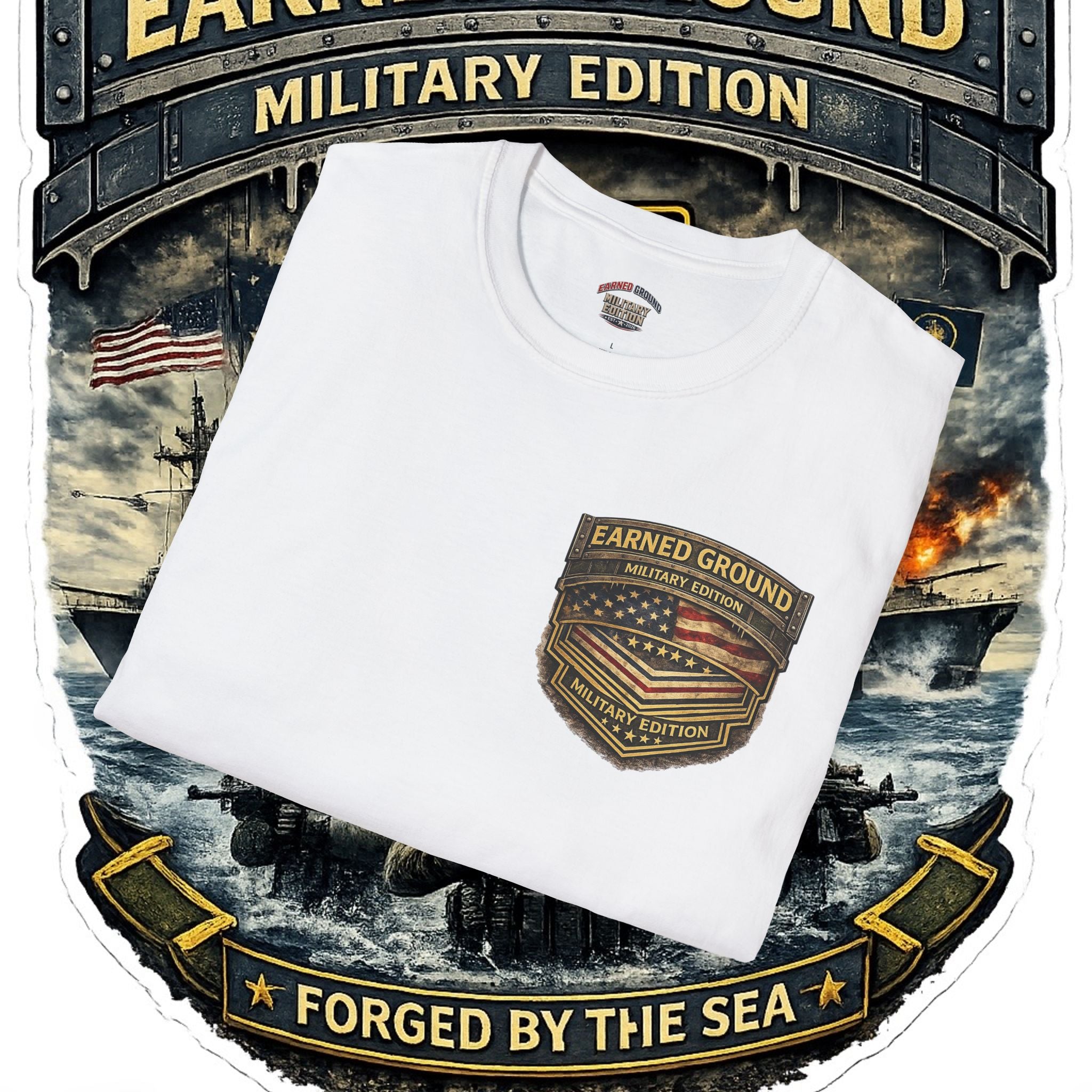 EARNED GROUND MILITARY "NAVY" EDITION