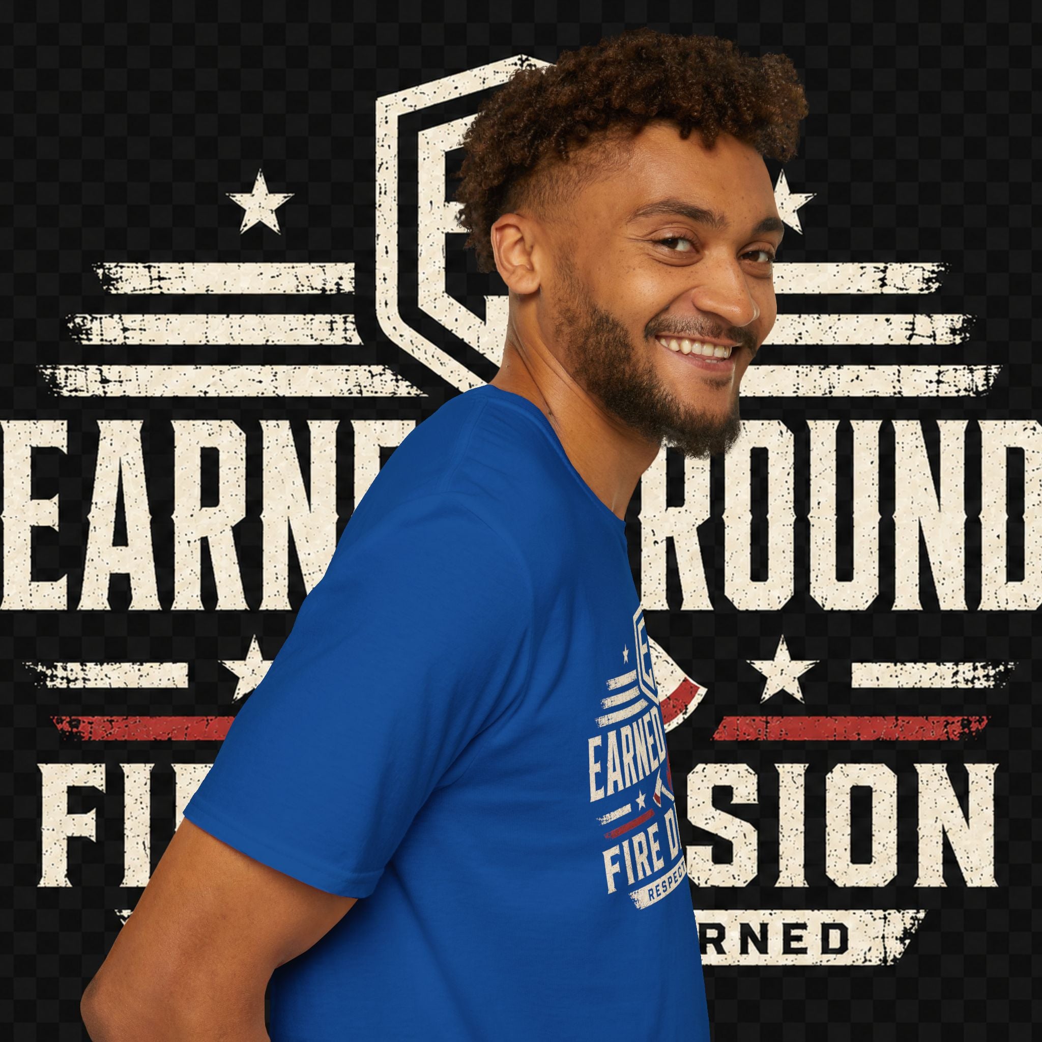 Earned Ground Fire Division T‑Shirt