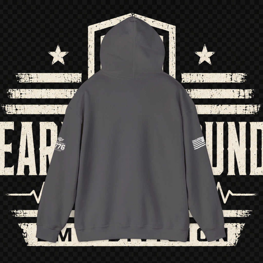 Earned Ground EMS Division Hoodie — Paramedic / EMT Tribute Pullover