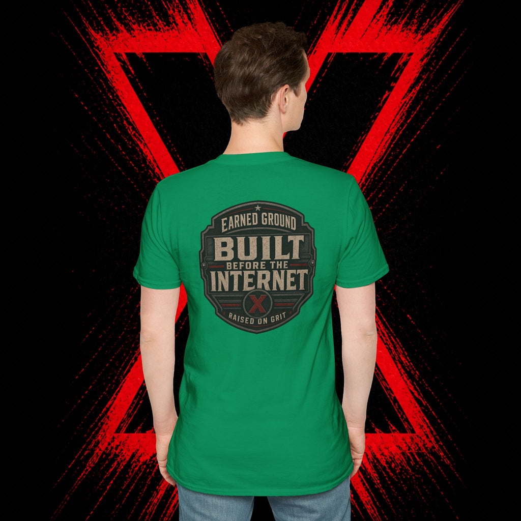 Earned Ground Gen X 1965–1980 Retro Vintage Tee— Gen X 1965–1980 Retro Vintage Tee
