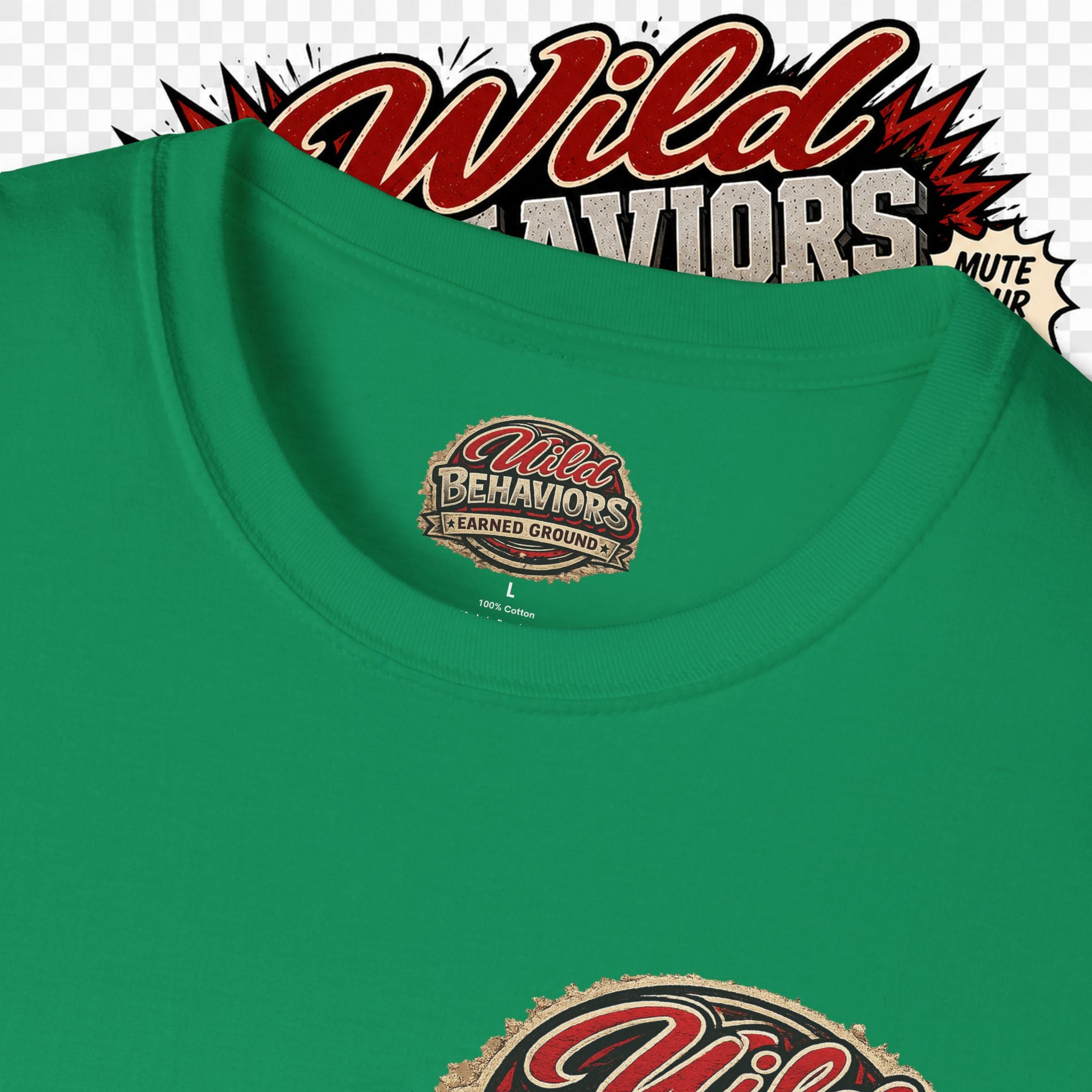 Earned Ground-- "Wild Behaviors" Tee