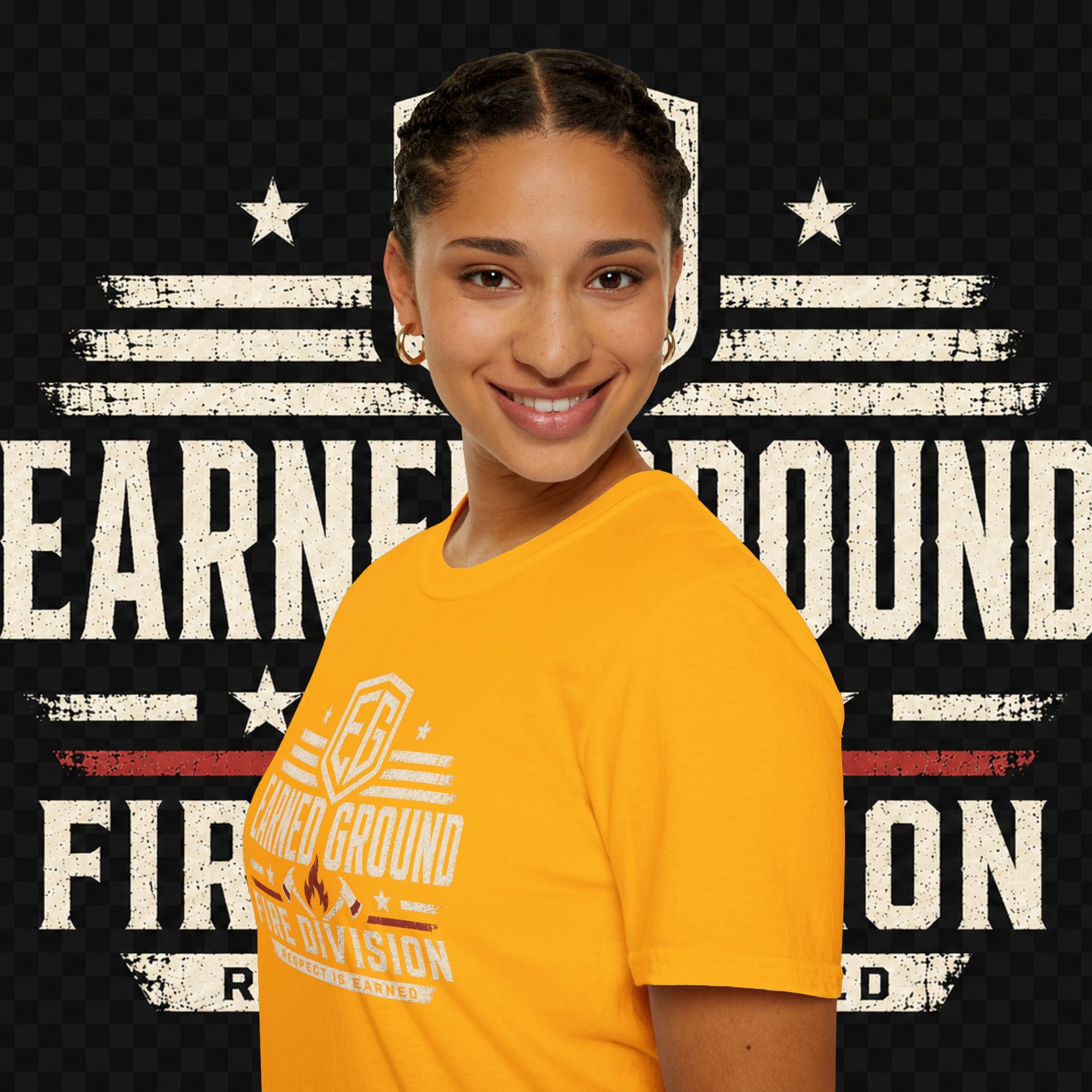 Earned Ground Fire Division T‑Shirt