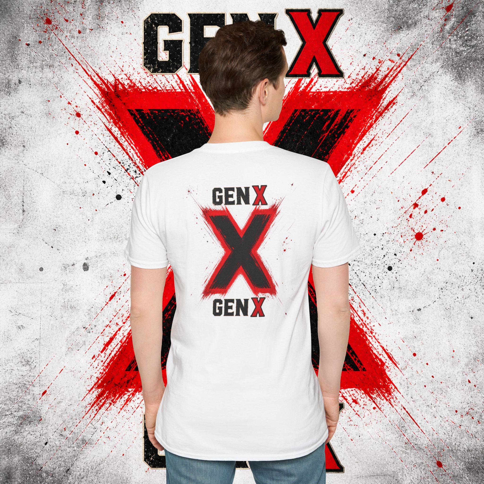 EARNED GROUD Gen X 1965–1980 Retro Logo T-Shirt