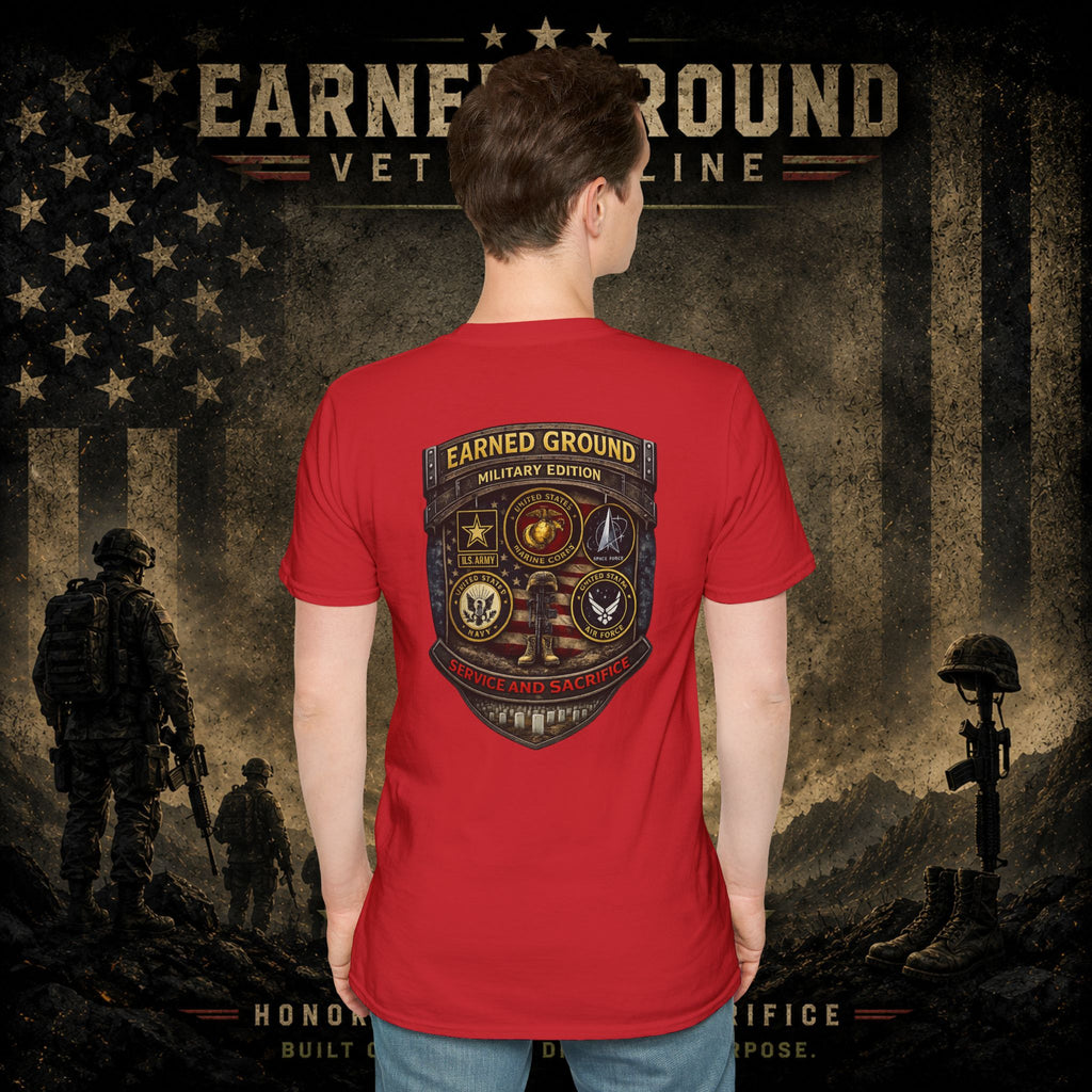 Earned Ground Military Divison — Honor Courage Sacrifice