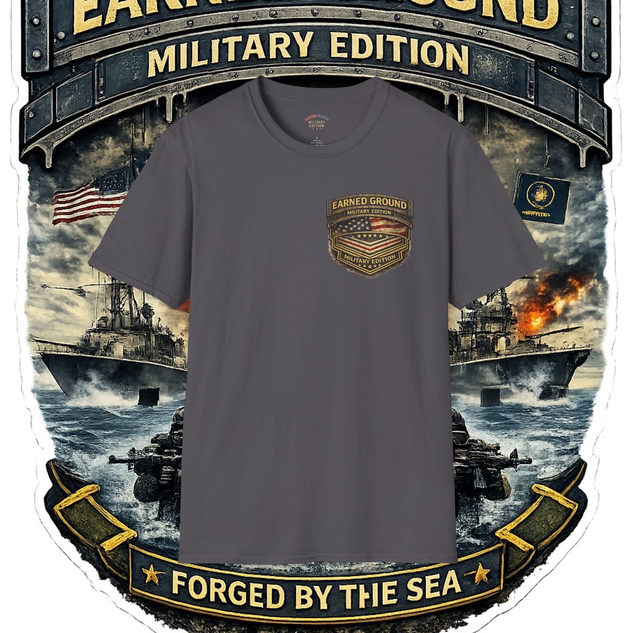 EARNED GROUND MILITARY "NAVY" EDITION