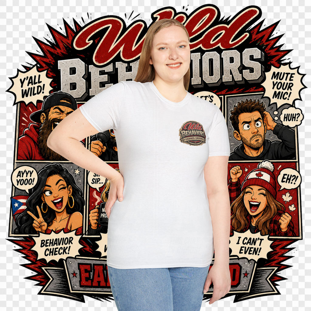 Earned Ground-- "Wild Behaviors" Tee