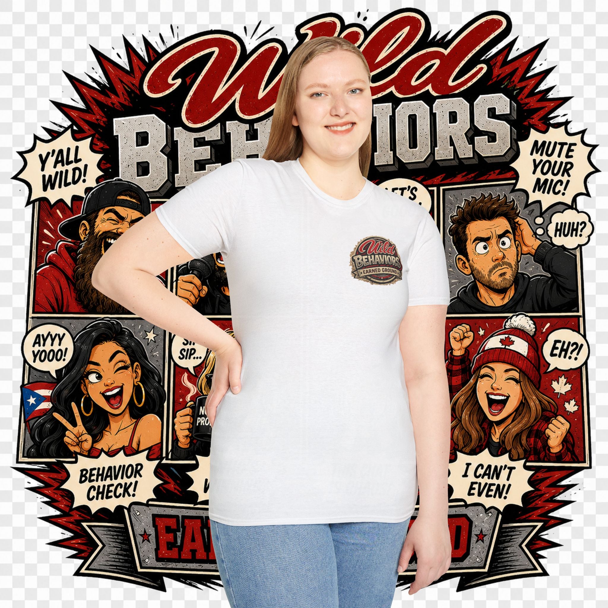 Earned Ground-- "Wild Behaviors" Tee