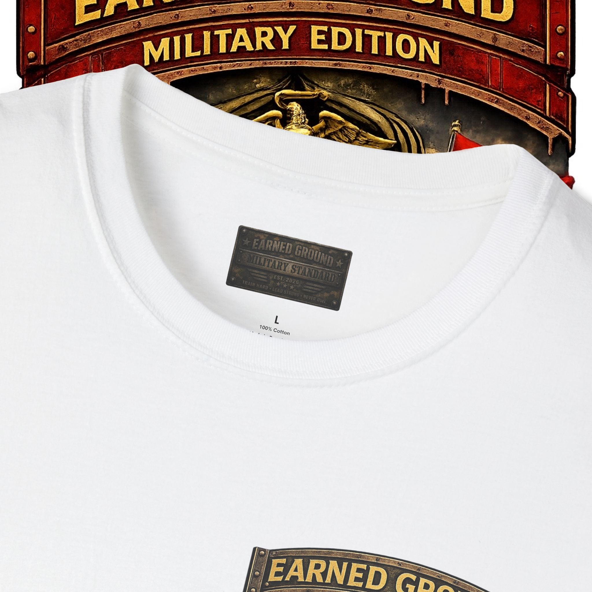 Earned Ground Military Edition USMC — USMC Military Tribute Pocket Tee