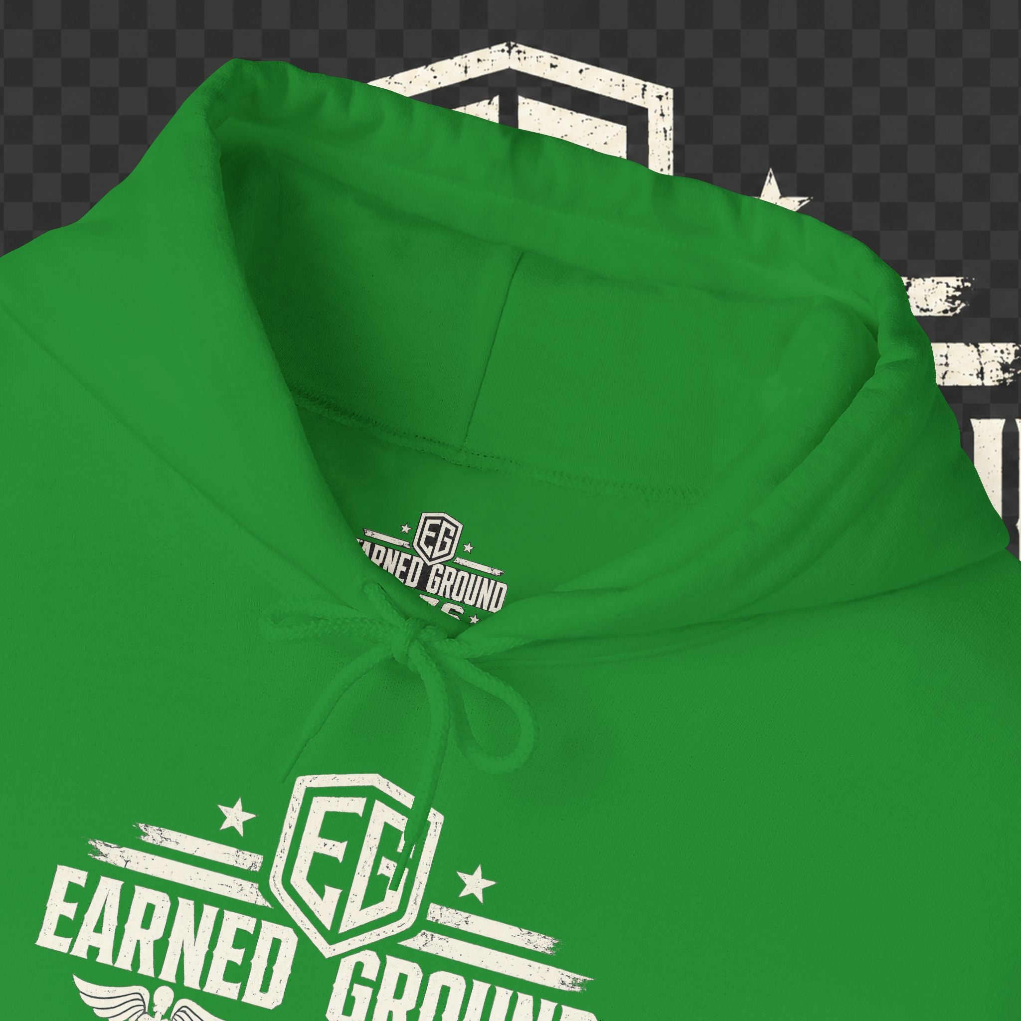 Earned Ground Nurses Division Hoodie — Nurse Tribute Pullover