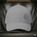 EARNED GROUND FLEX FIT — Elegant Script 'E & G' LOGO BALL CAP