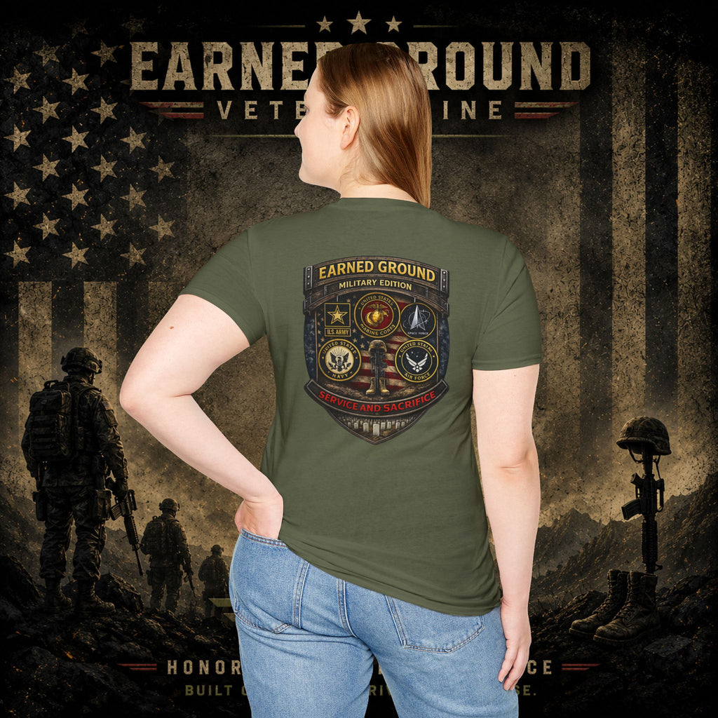 Earned Ground Military Divison — Honor Courage Sacrifice
