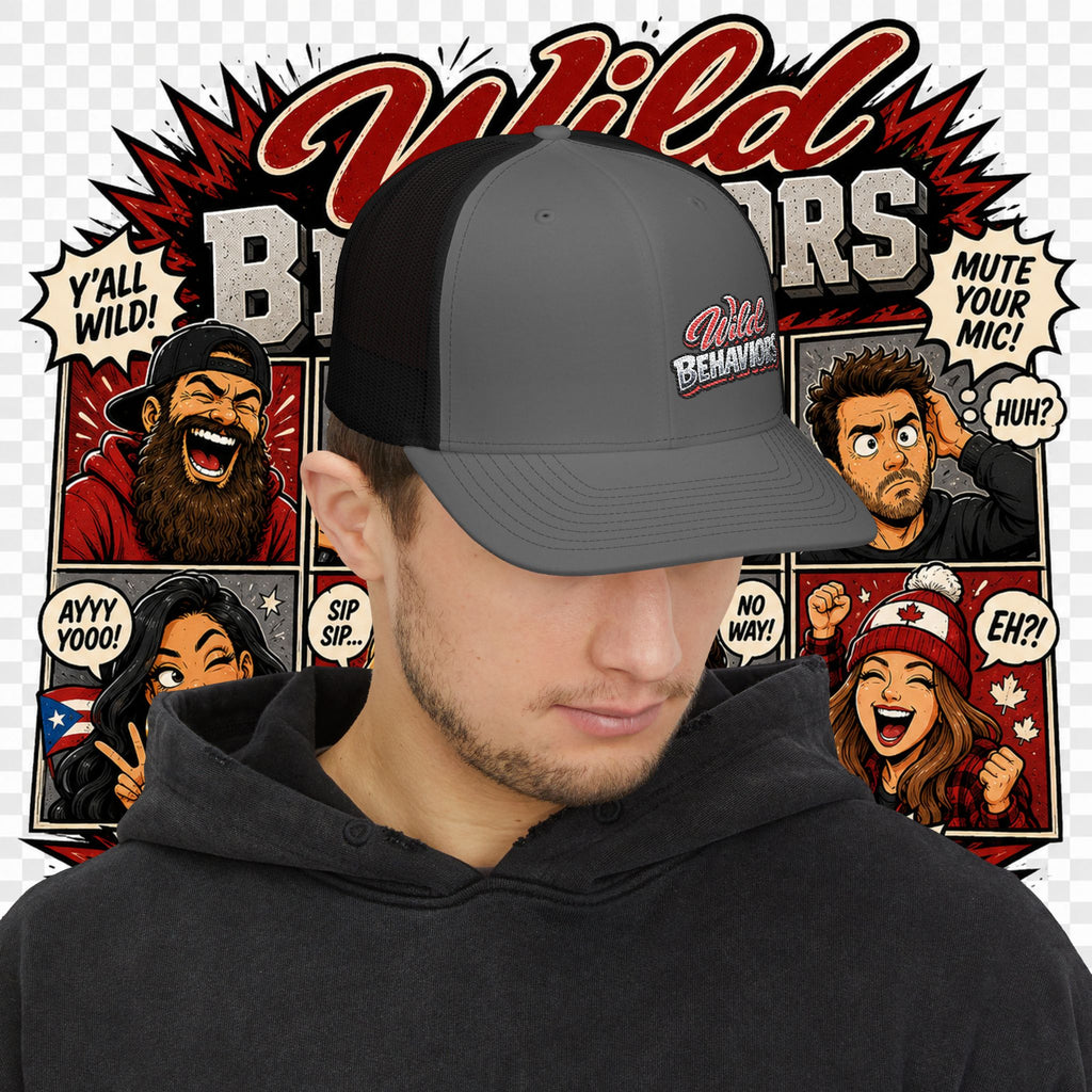 Earned Ground "Wild Behaviors" Richardson 112 – Retro Patch Trucker Hat
