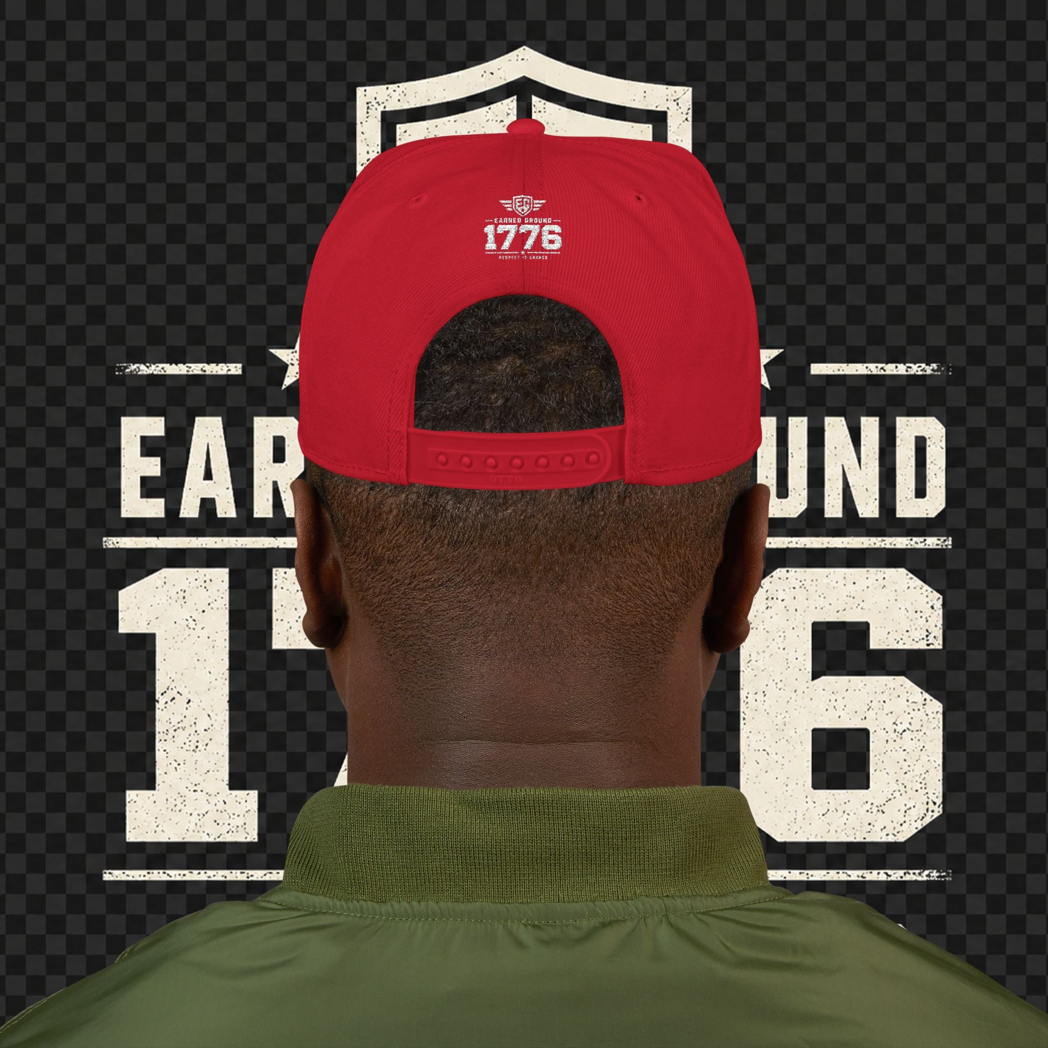 Earned Ground Embroidered Snapback Hat – Respect Is Earned Logo