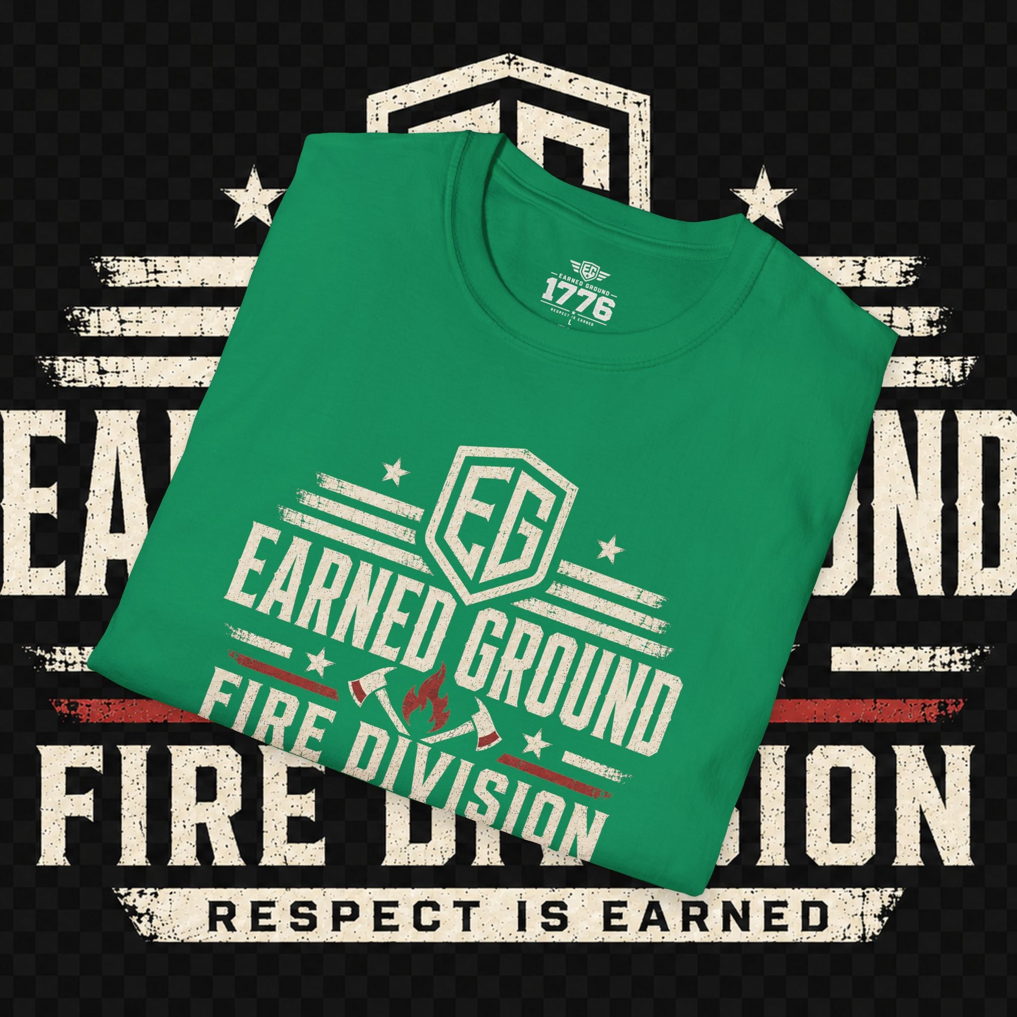 Earned Ground Fire Division T‑Shirt