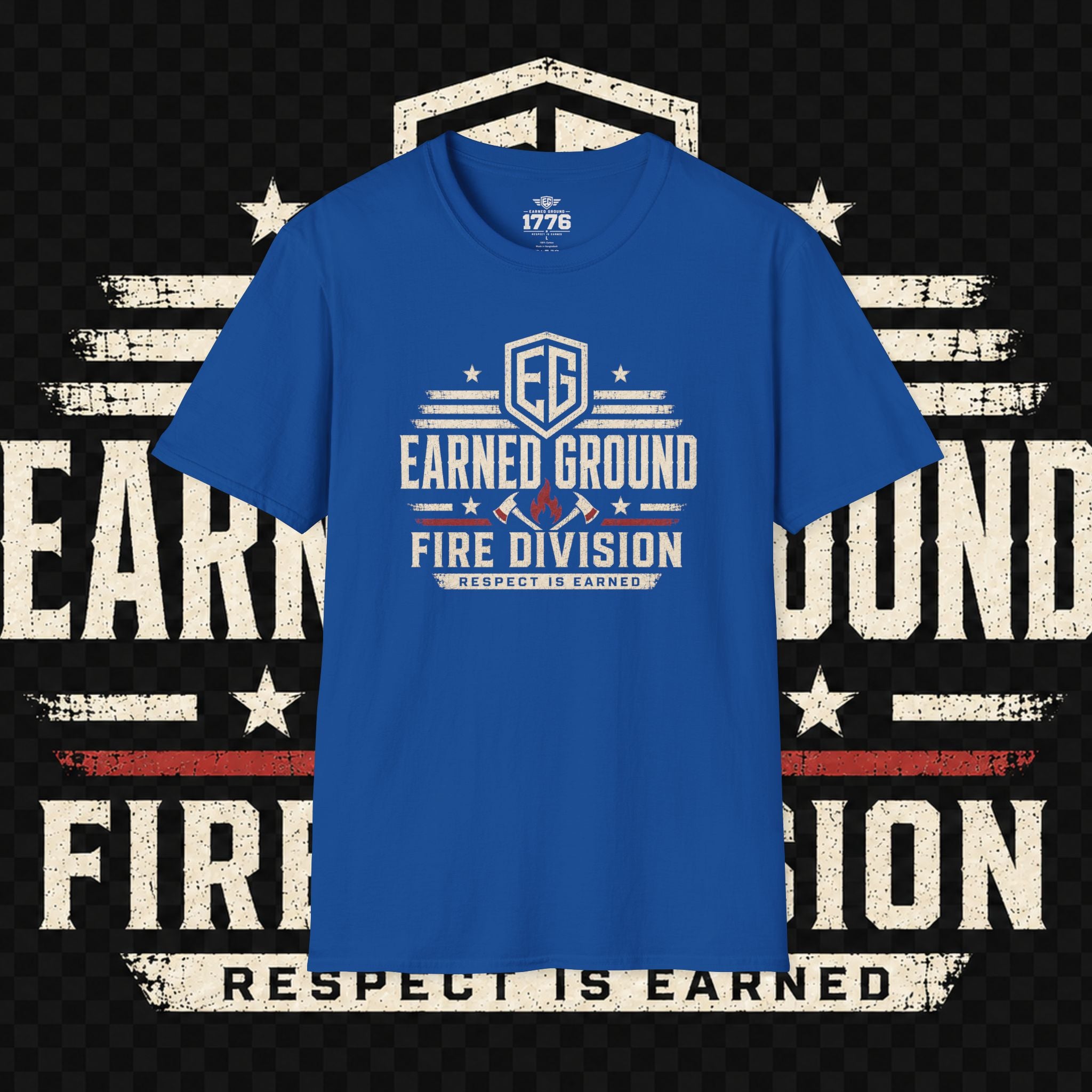 Earned Ground Fire Division T‑Shirt