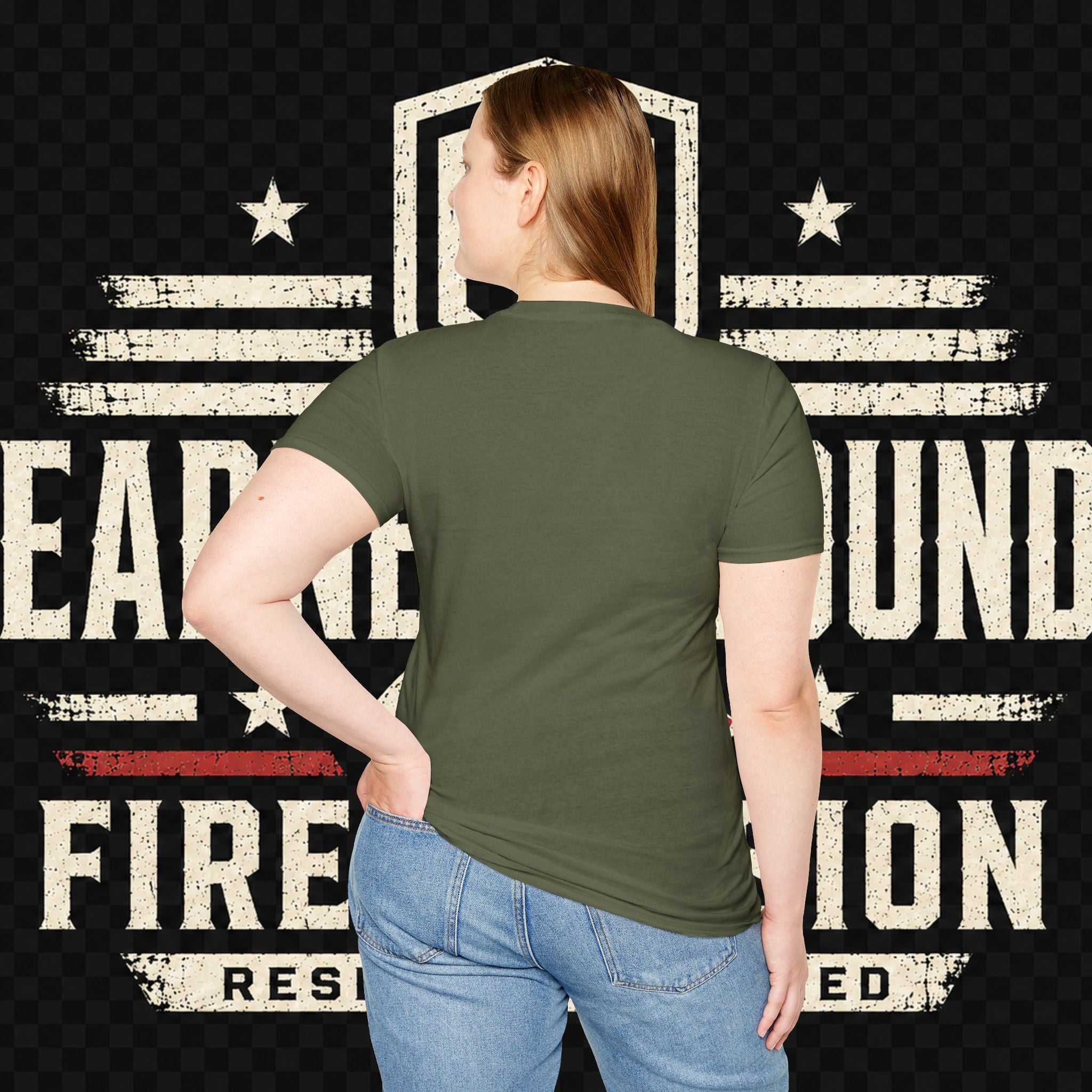 Earned Ground Fire Division T‑Shirt