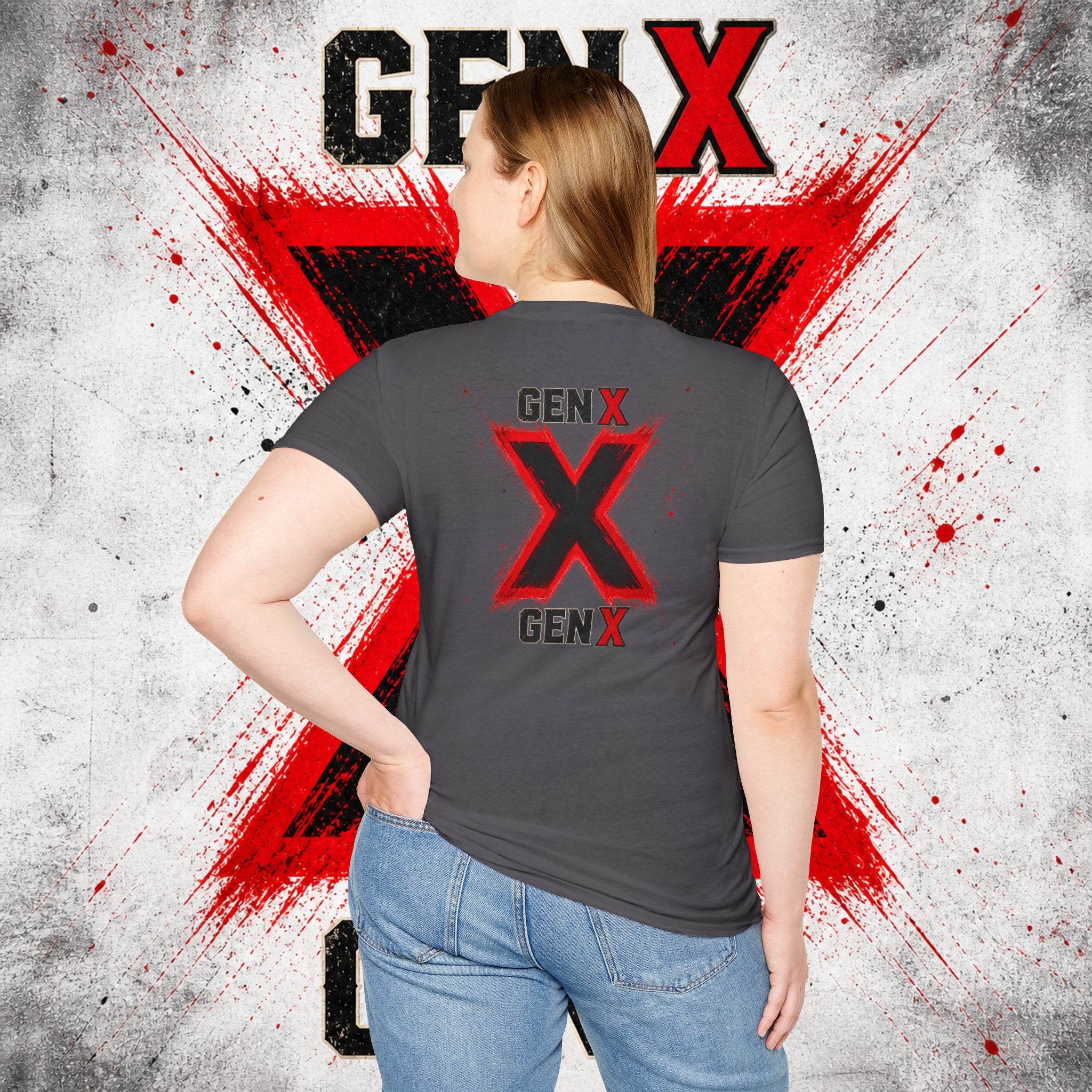 EARNED GROUD Gen X 1965–1980 Retro Logo T-Shirt