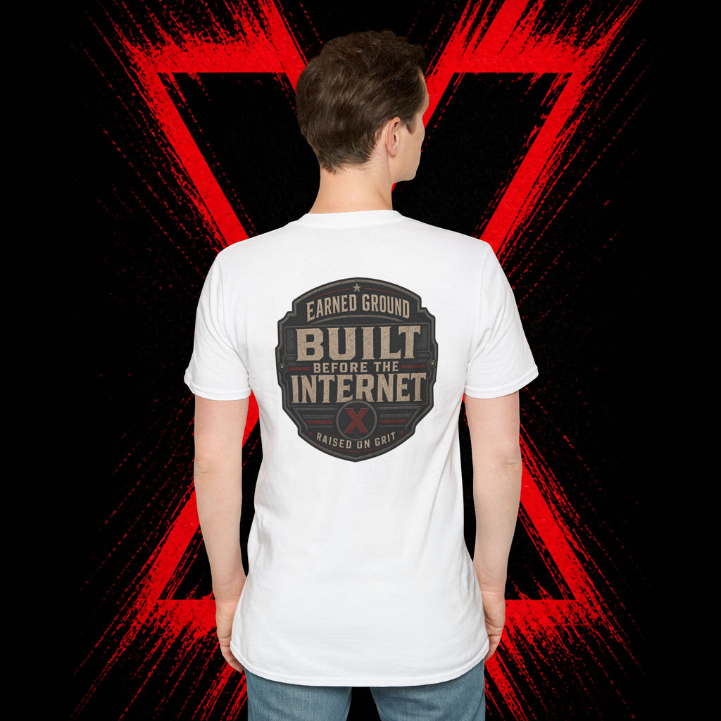 Earned Ground Gen X 1965–1980 Retro Vintage Tee— Gen X 1965–1980 Retro Vintage Tee