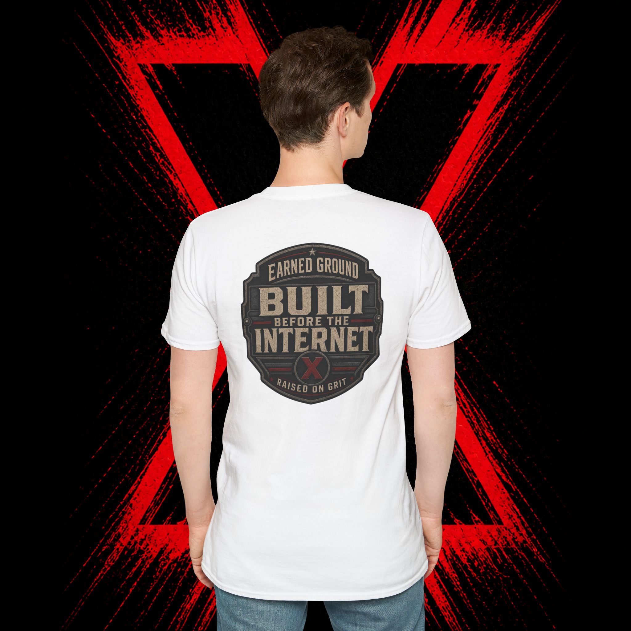 Earned Ground Gen X 1965–1980 Retro Vintage Tee— Gen X 1965–1980 Retro Vintage Tee