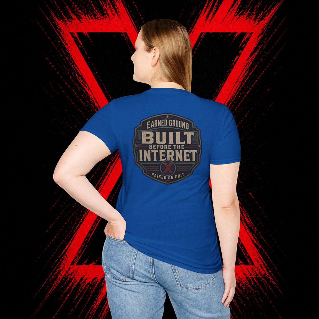Earned Ground Gen X 1965–1980 Retro Vintage Tee— Gen X 1965–1980 Retro Vintage Tee